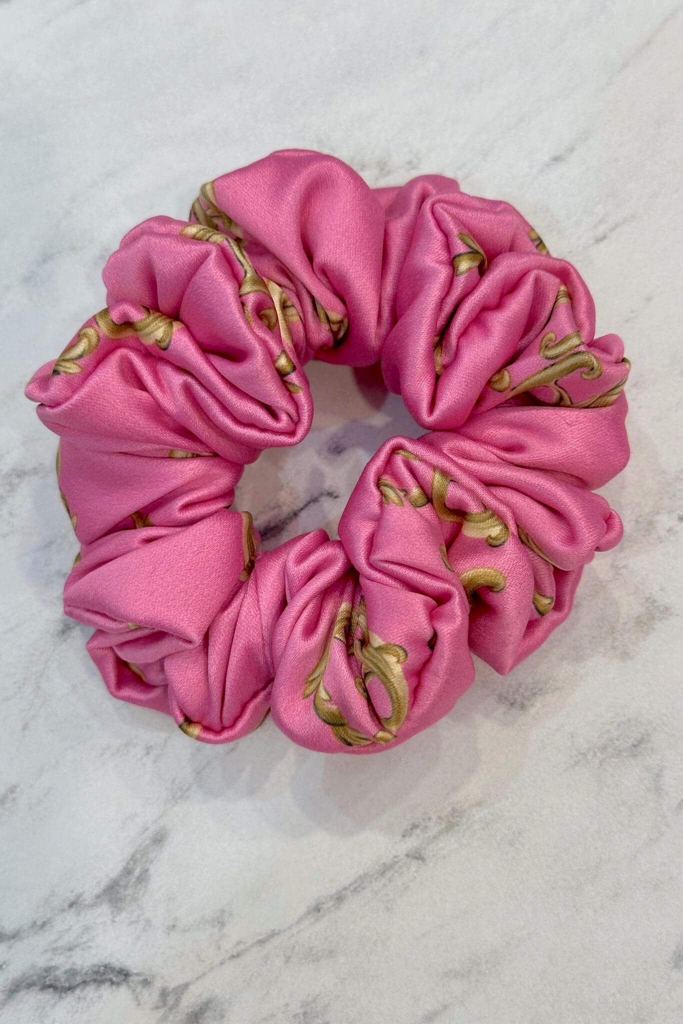 Alessa Rococo Scrunchie - Ροζ Μικρό - Εικόνα 10