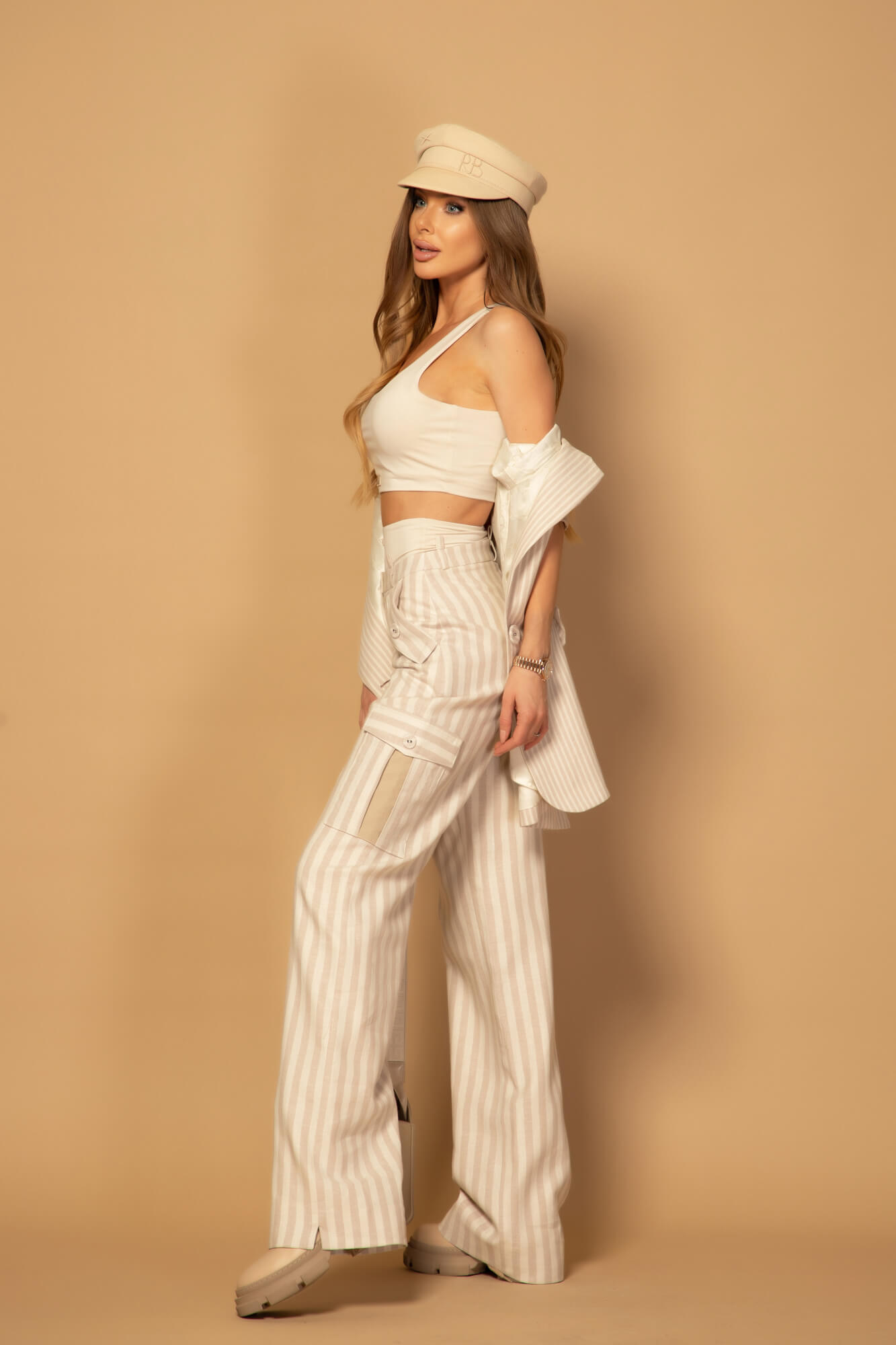 Linen Luxe Μακρύ Παντελόνι - Εικόνα 12