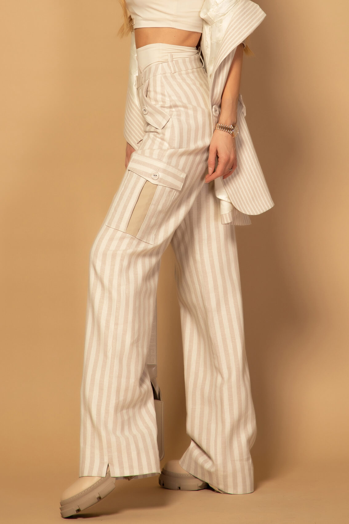 Linen Luxe Μακρύ Παντελόνι - Εικόνα 16