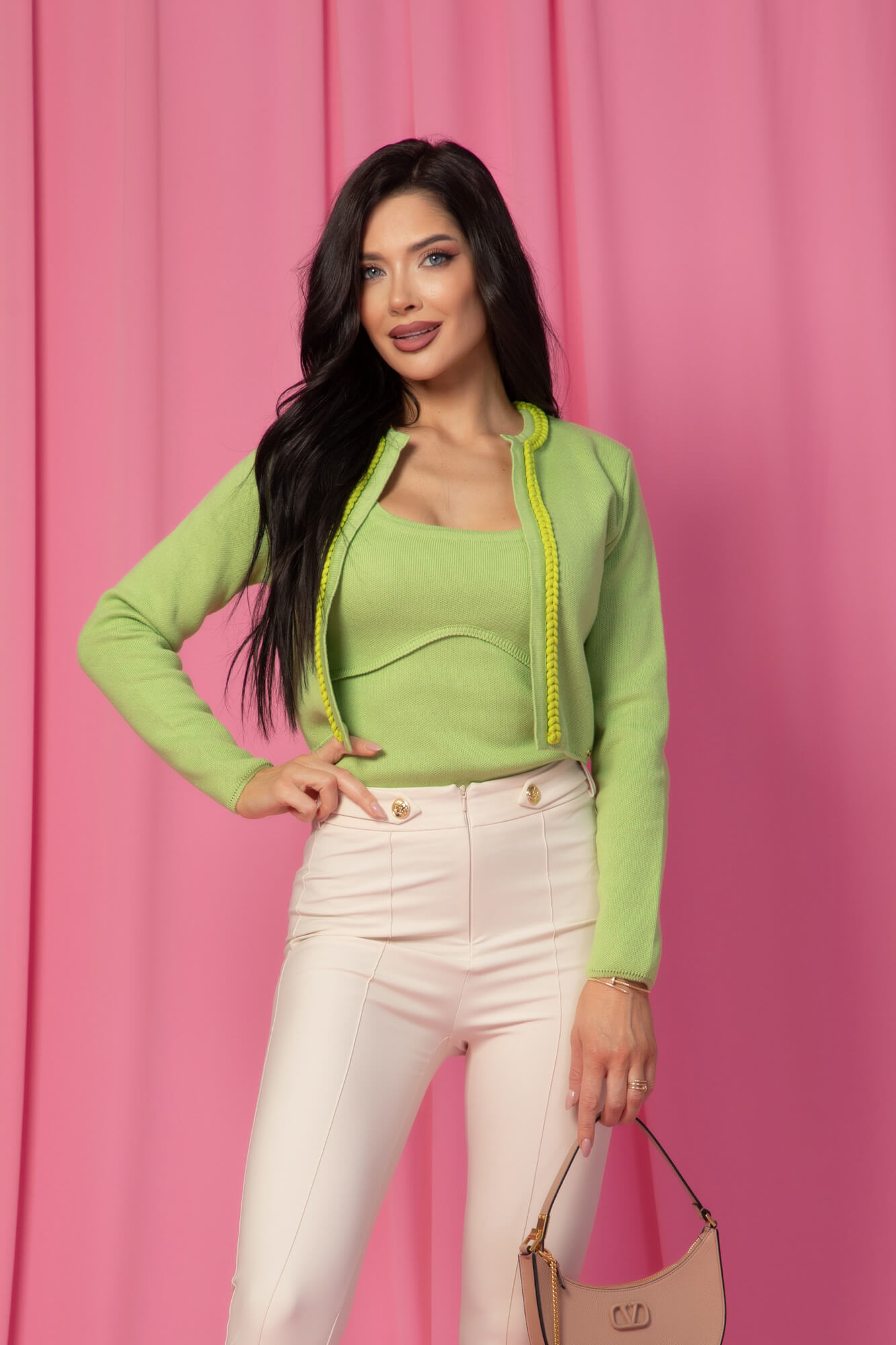 Reason To Grow Πλεκτή Ζακέτα - Green - Εικόνα 15
