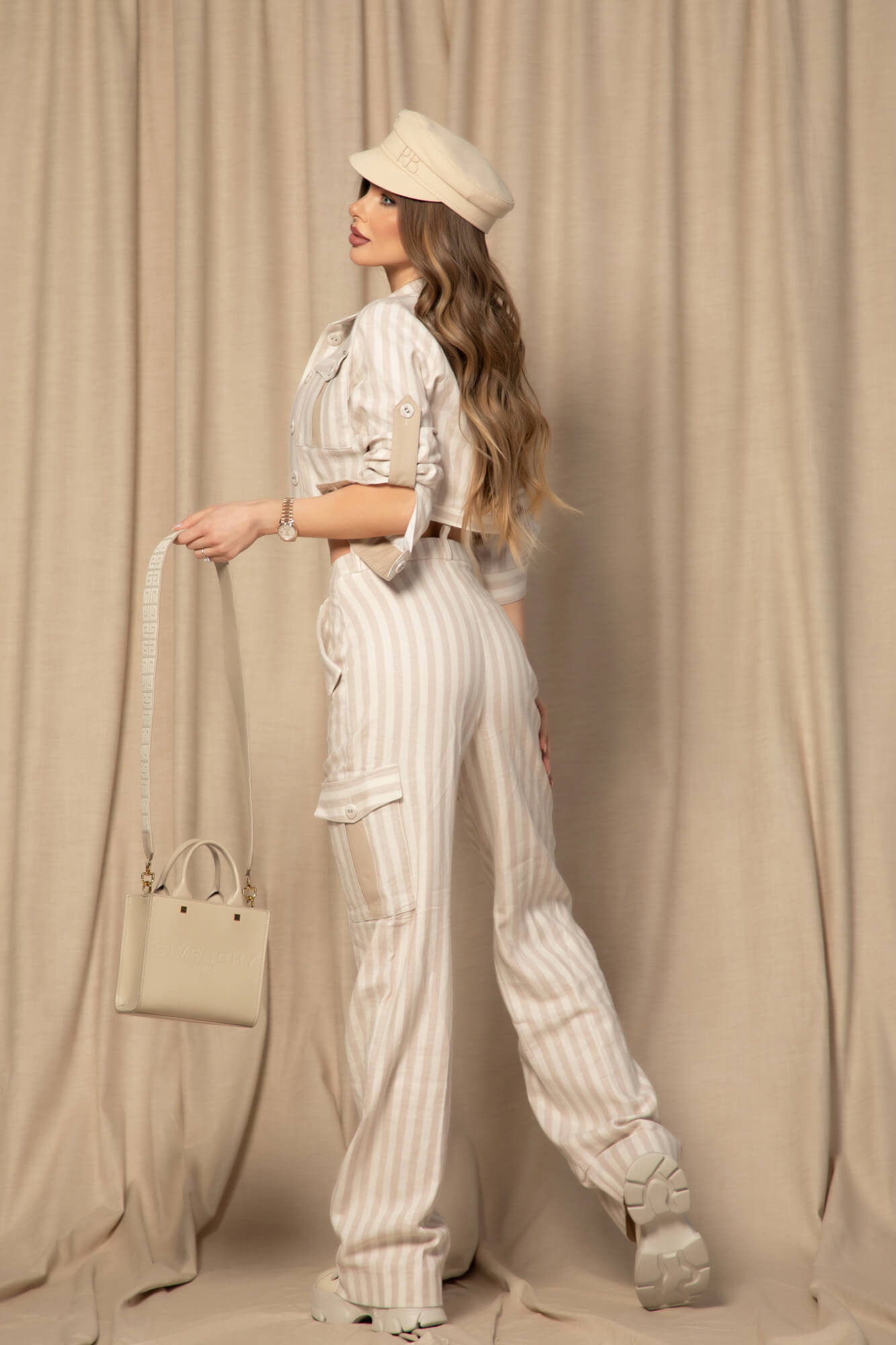 Linen Luxe Κοντό Τζάκετ - Εικόνα 21