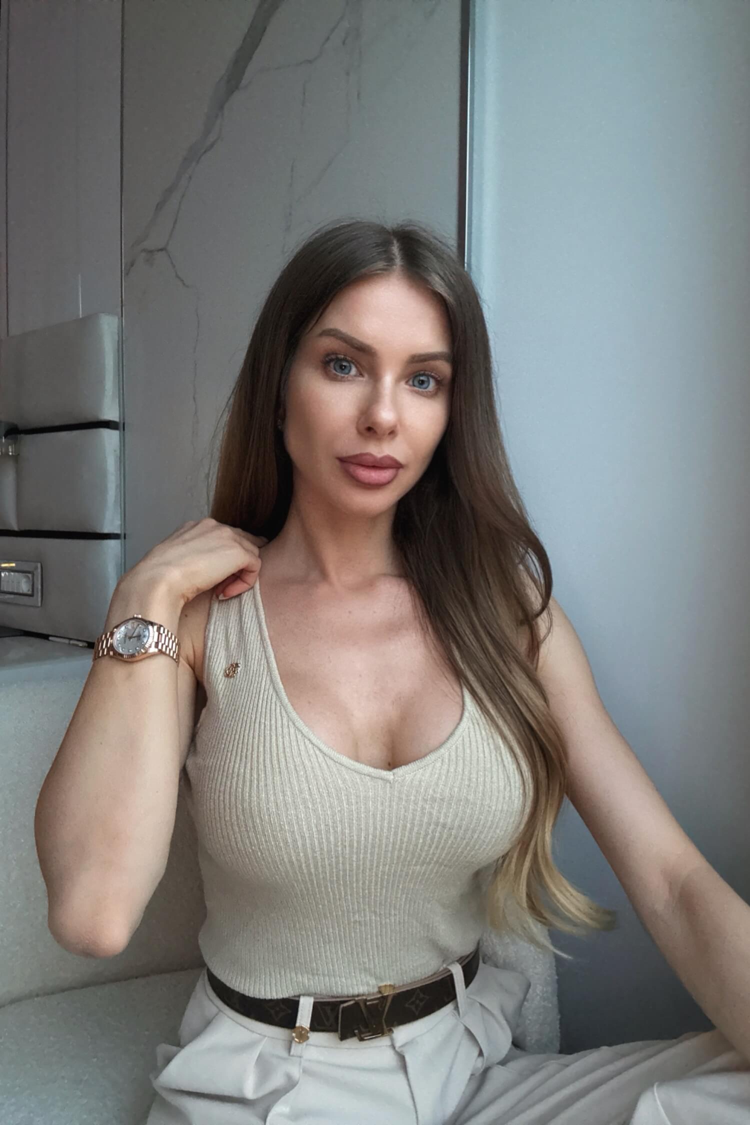 Melody Beauty Πλεκτό Τοπ - Nude - Εικόνα 7