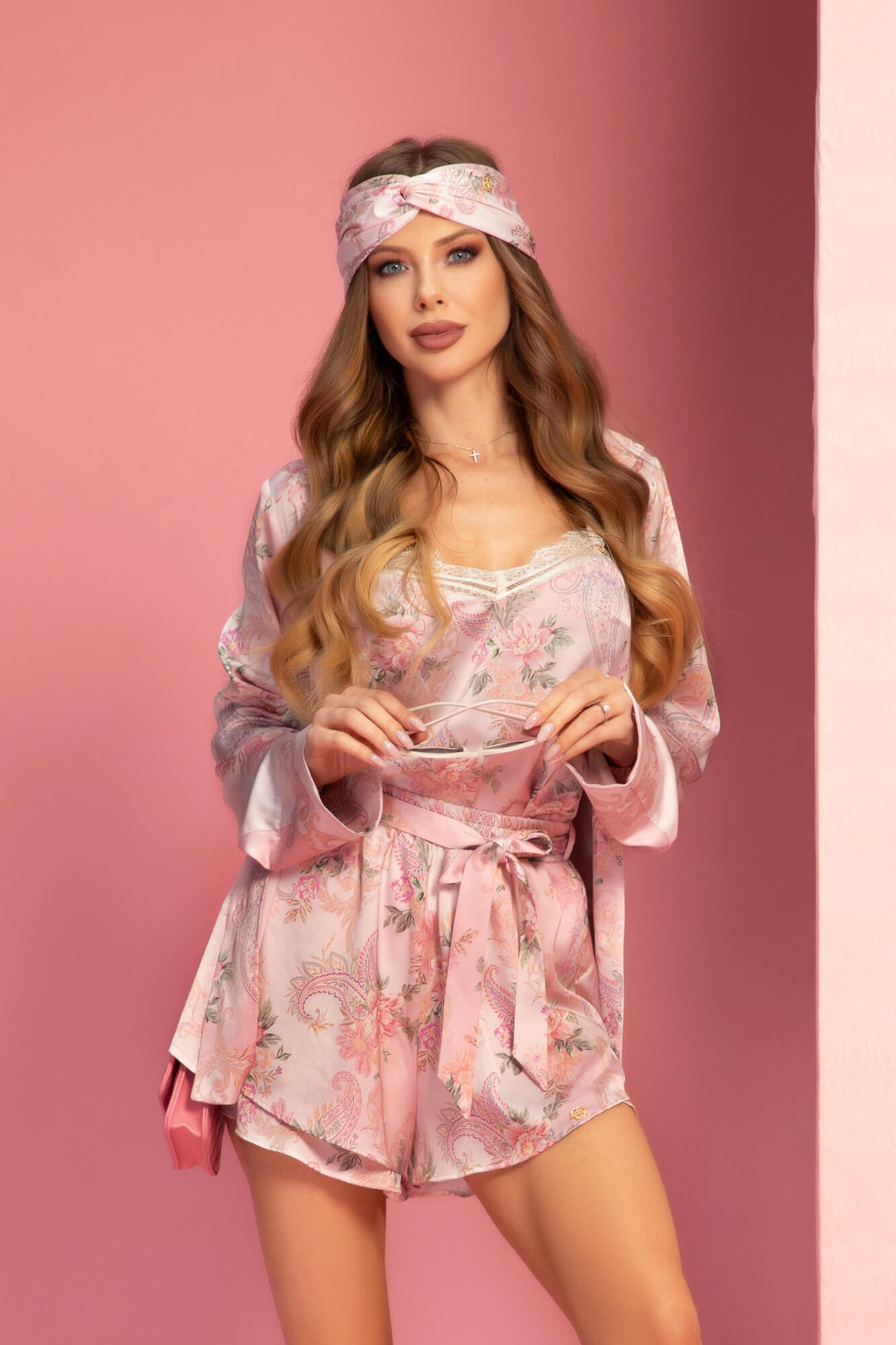 A Touch of Romance Ruffles Κοντό Παντελόνι - Pink - Εικόνα 30