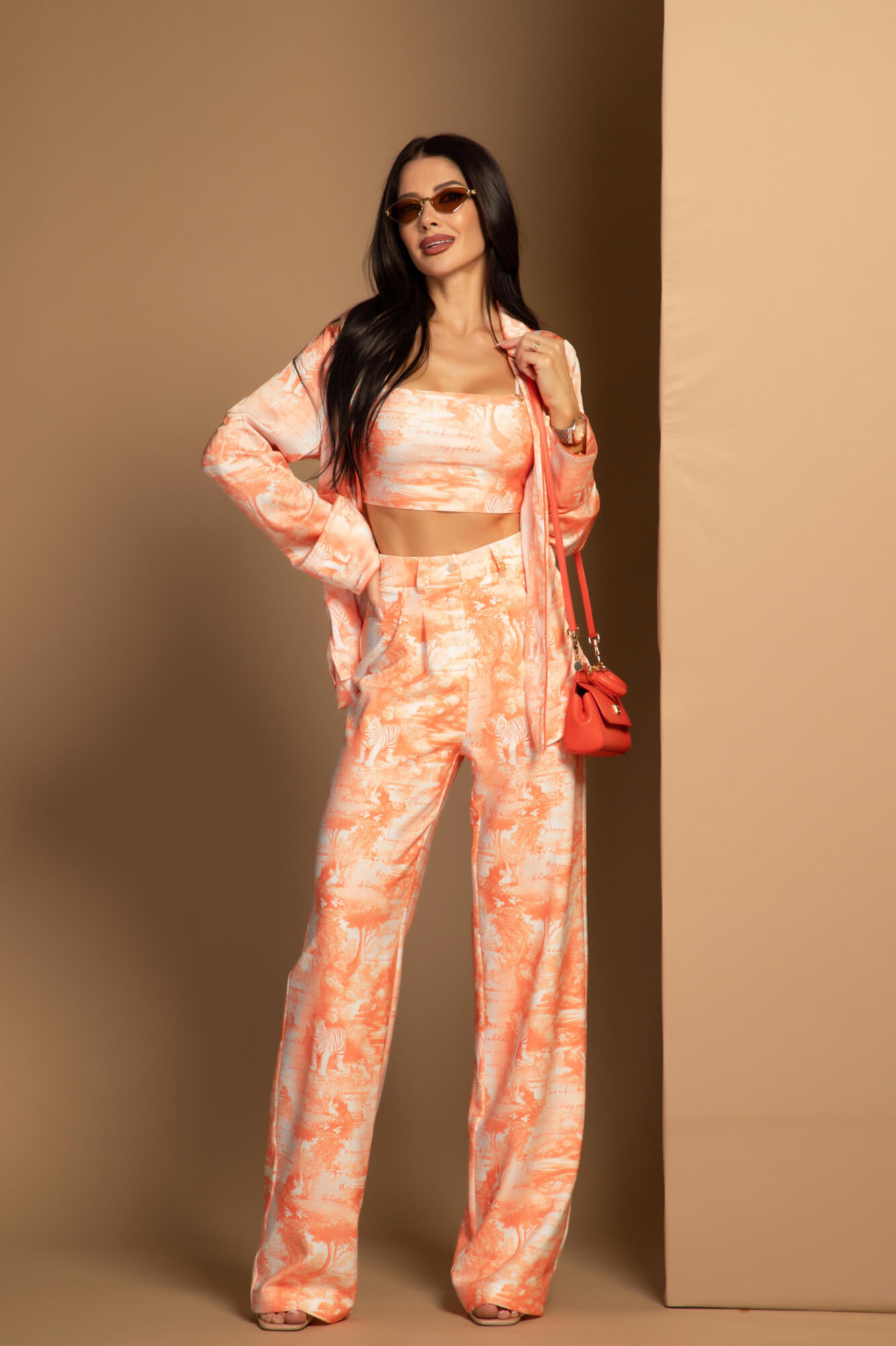 Trendsetter Icon Μακρύ Παντελόνι - Orange - Εικόνα 18