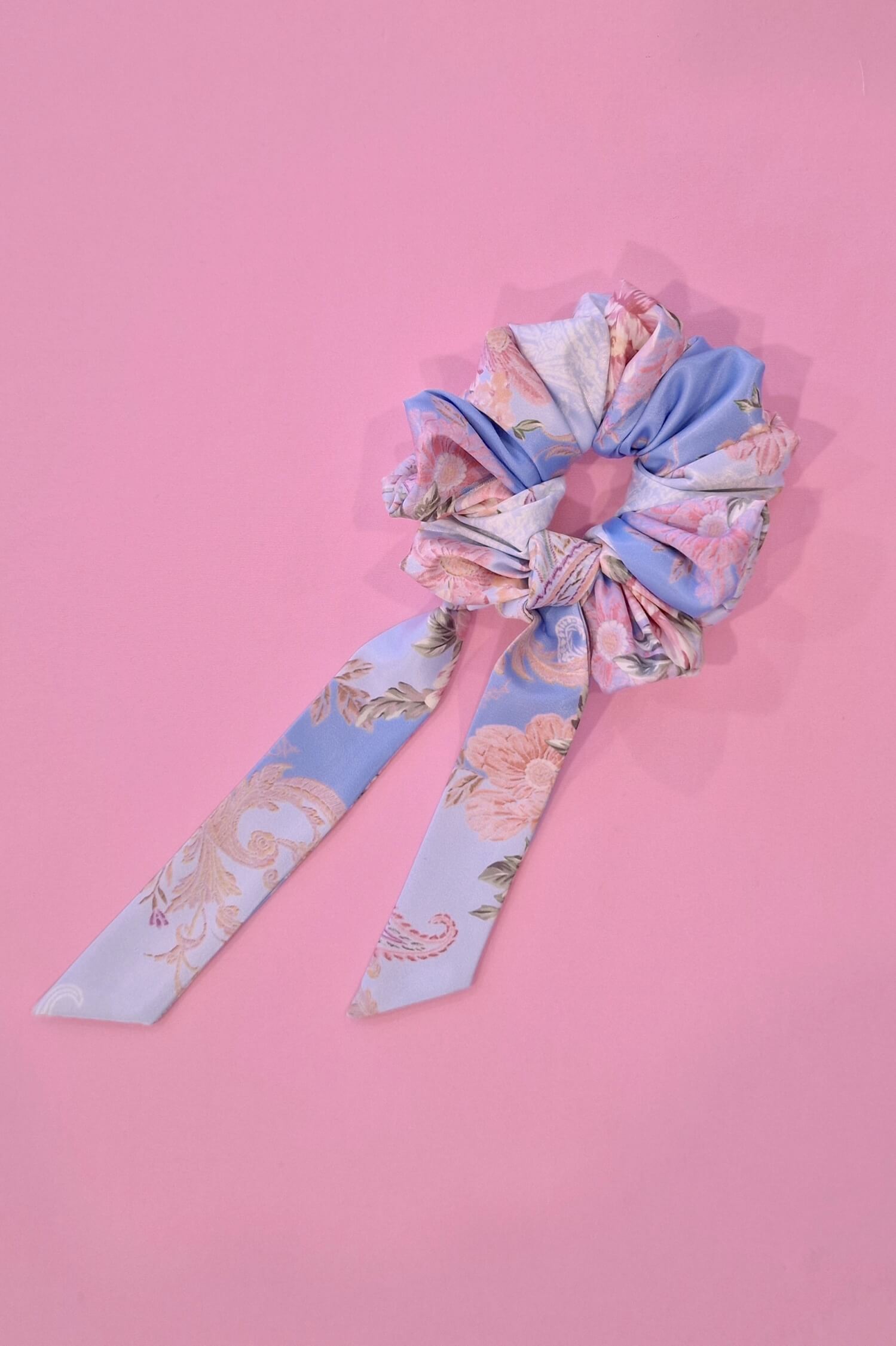 A Touch of Romance Scrunchie-Φιόγκο - Vista Blue - Εικόνα 6