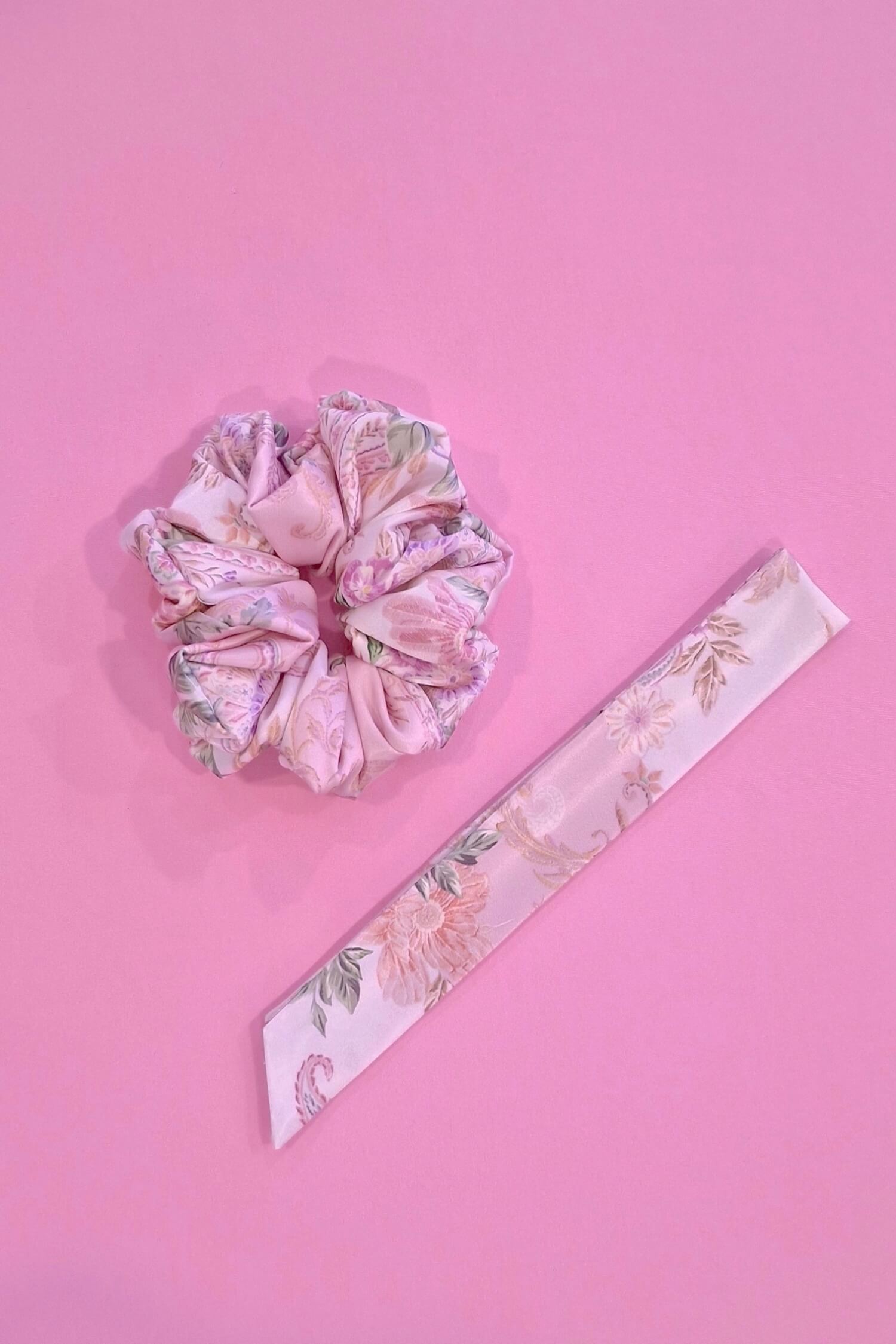 A Touch of Romance Scrunchie-Φιόγκο - Pink - Εικόνα 5