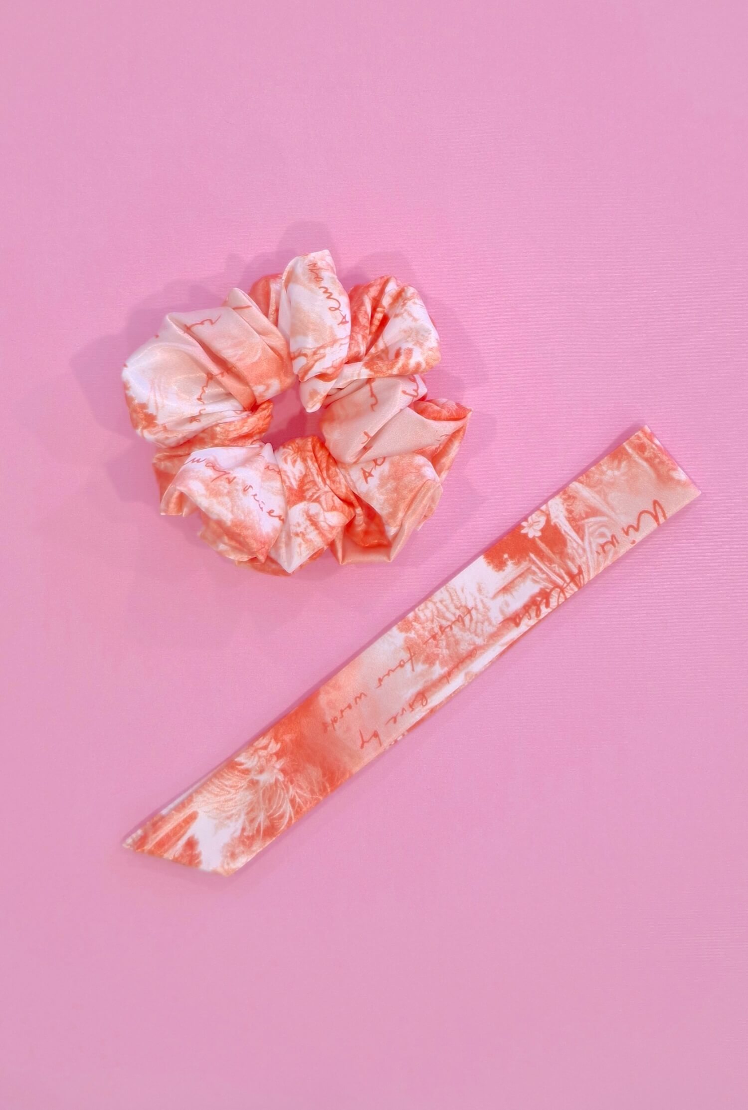 Trendsetter Icon Scrunchie-Φιόγκο - Orange - Εικόνα 5