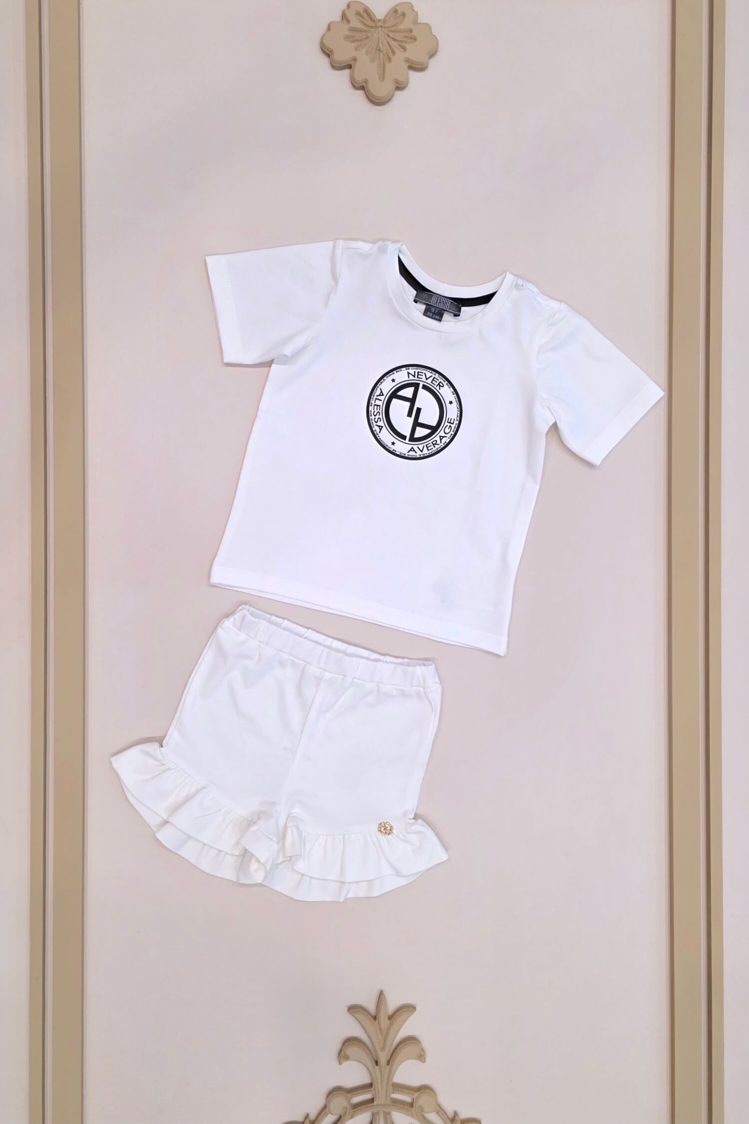 Always Invited Alessa mini T-Shirt Με Λογότυπο - εκρού - Εικόνα 7