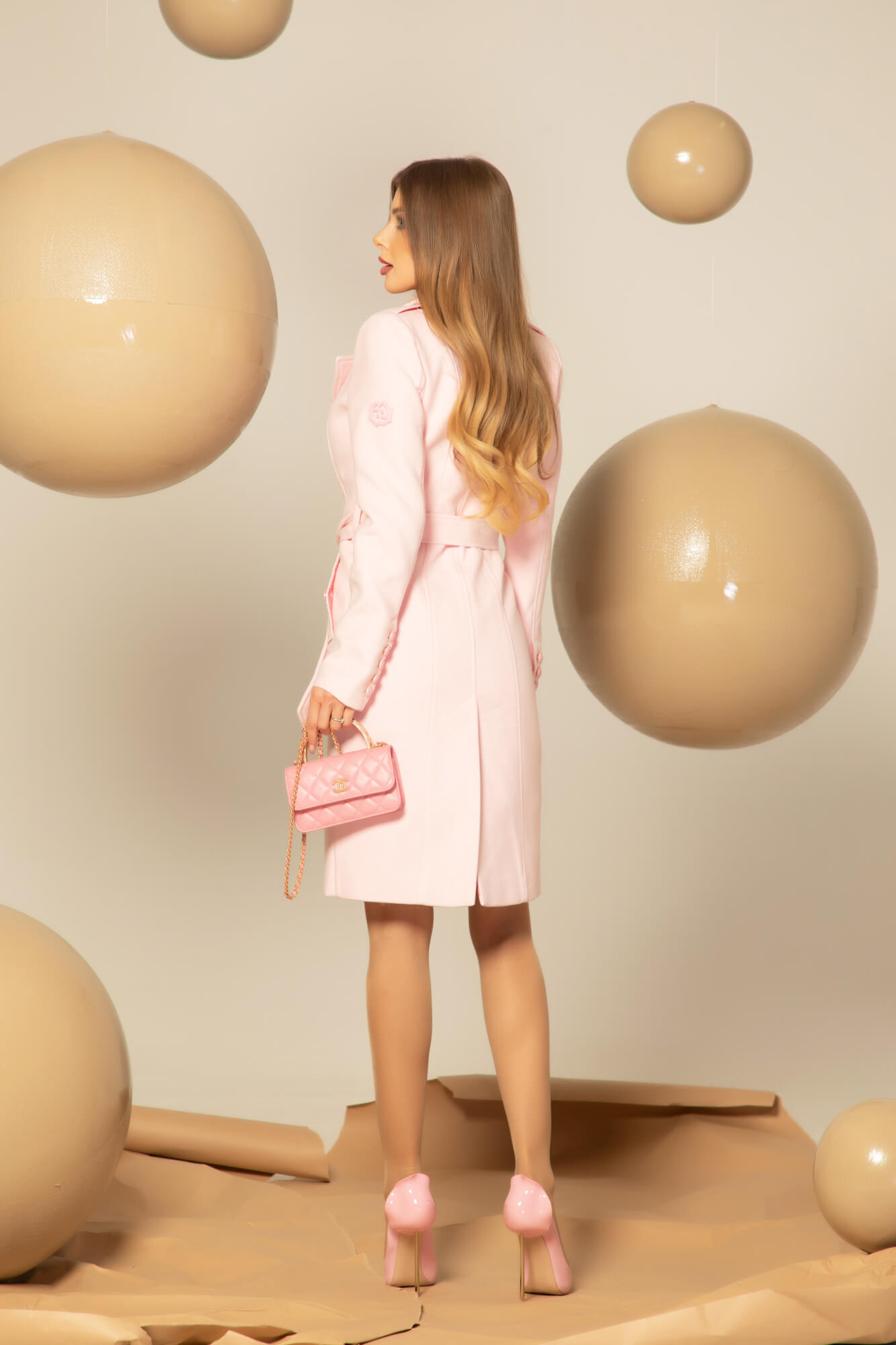 Cashmere Cloud Παλτό - Pink - Εικόνα 29