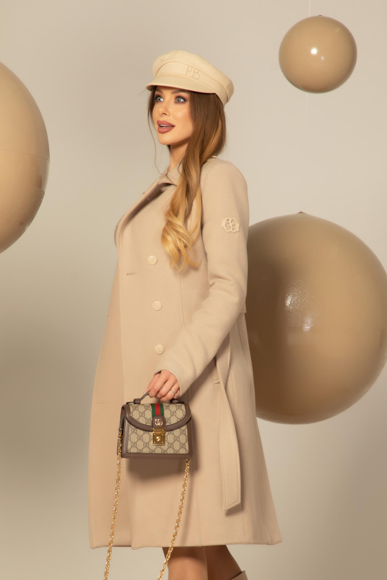 Cashmere Cloud Παλτό - Taupe - Εικόνα 56