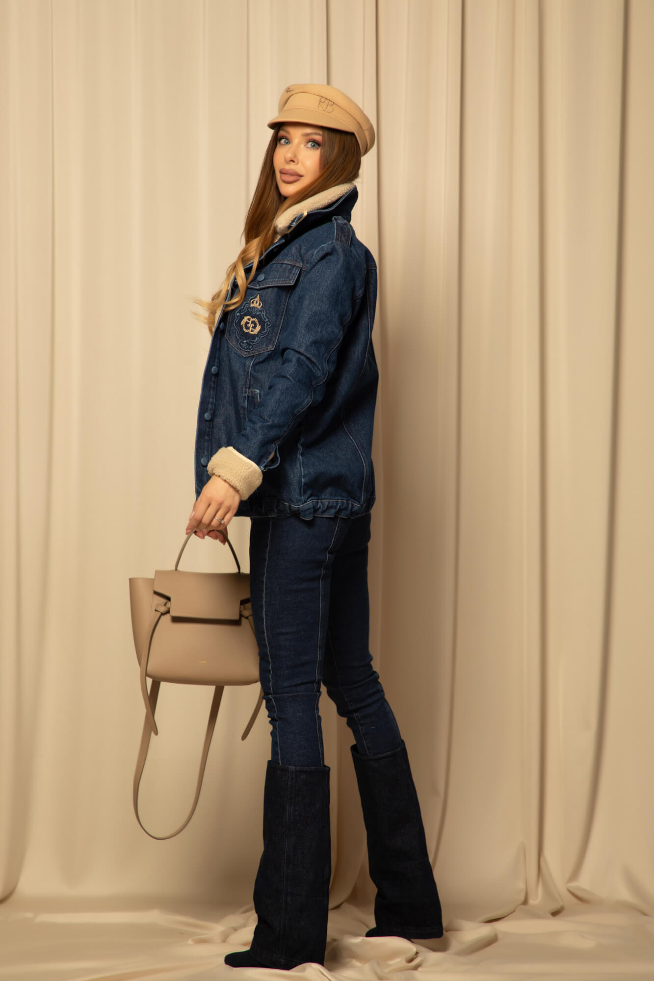 Luxury Classic Μπουφάν Με Αποσπώμενη Ζεστή Φόδρα - Dark Blue - Εικόνα 23