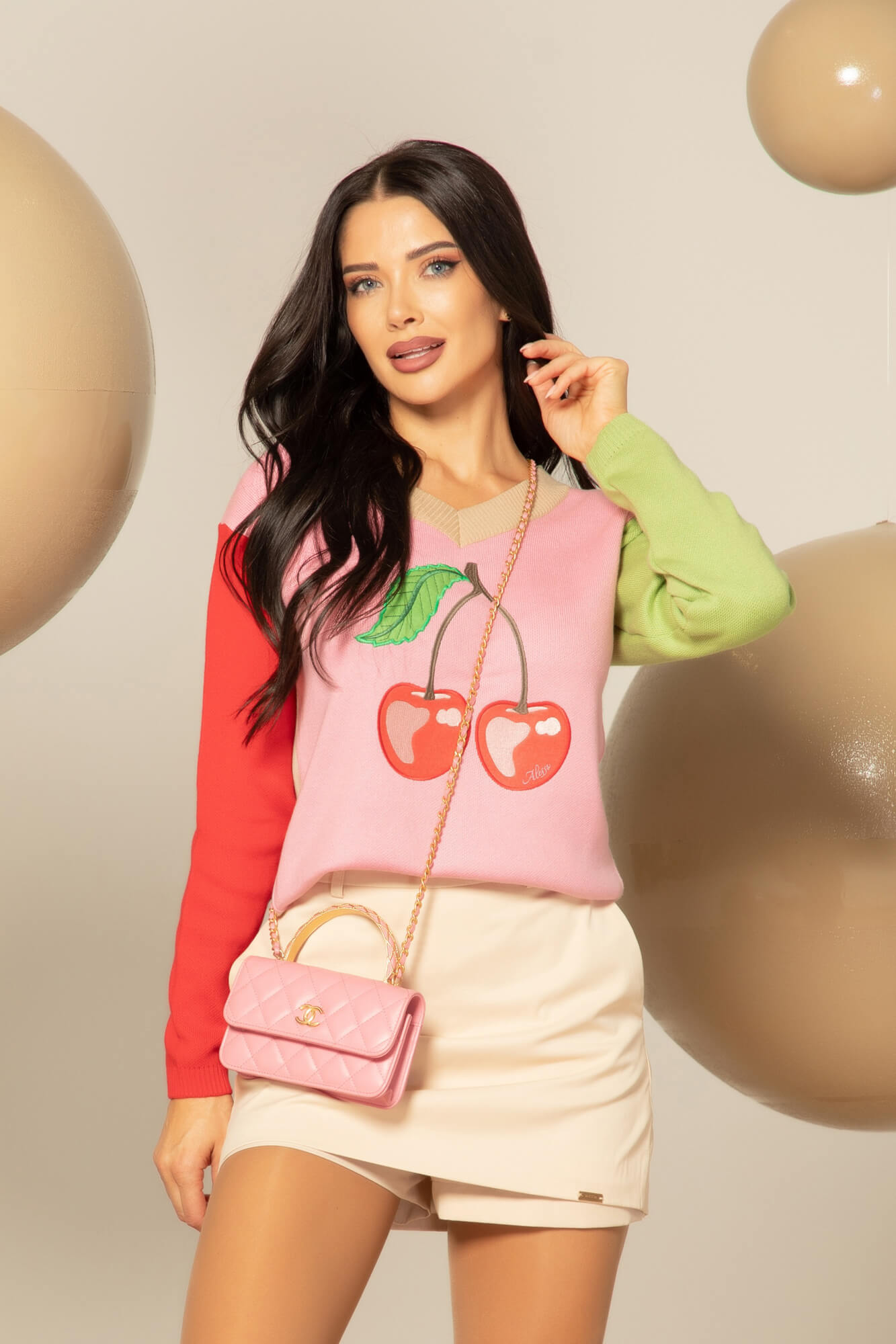 Cherry on Top Πλεκτό Πουλόβερ - 4 colors - Εικόνα 18