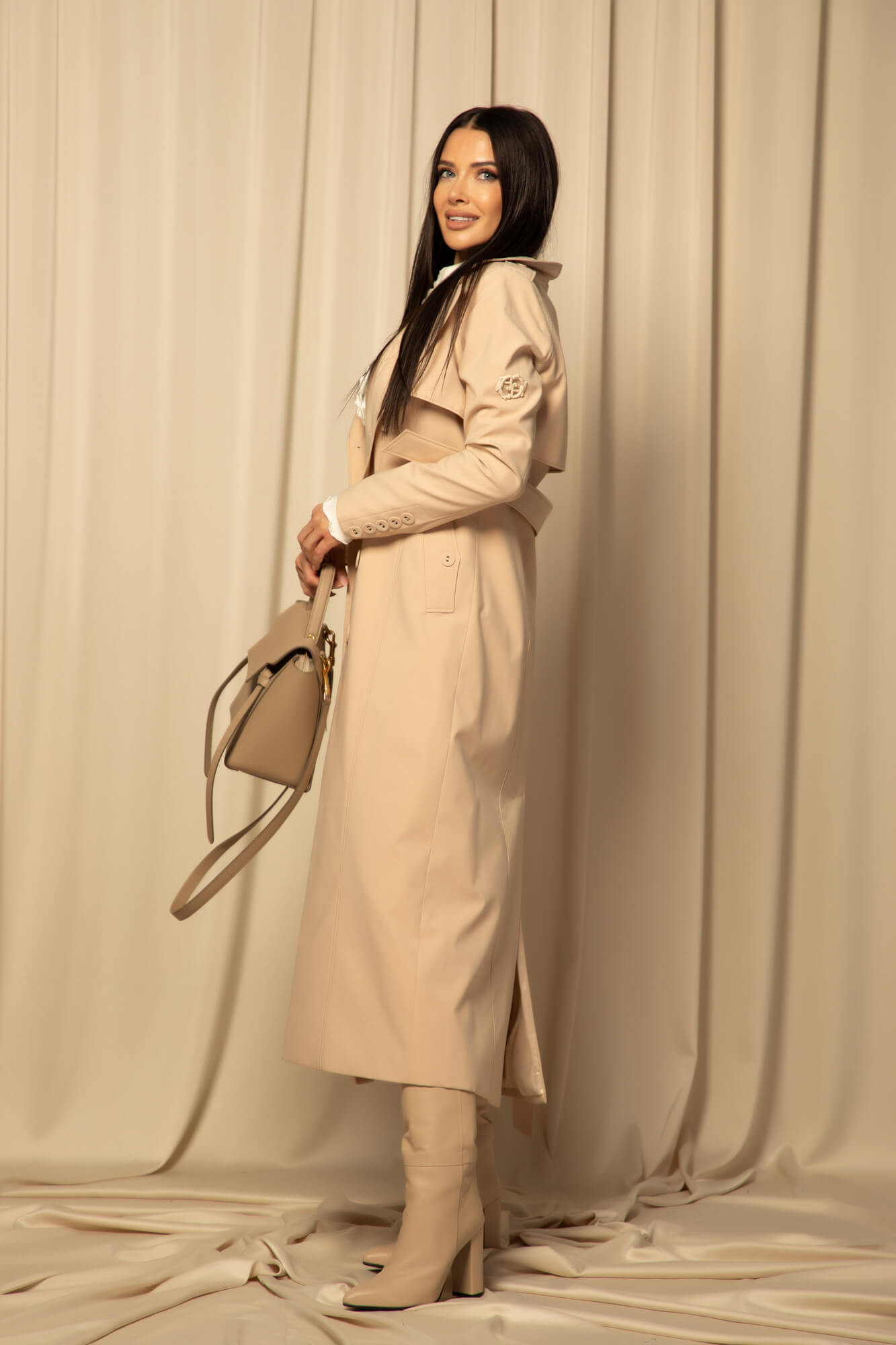 Luxe Horizon Καμπαρντίνα - Soft Beige - Εικόνα 32
