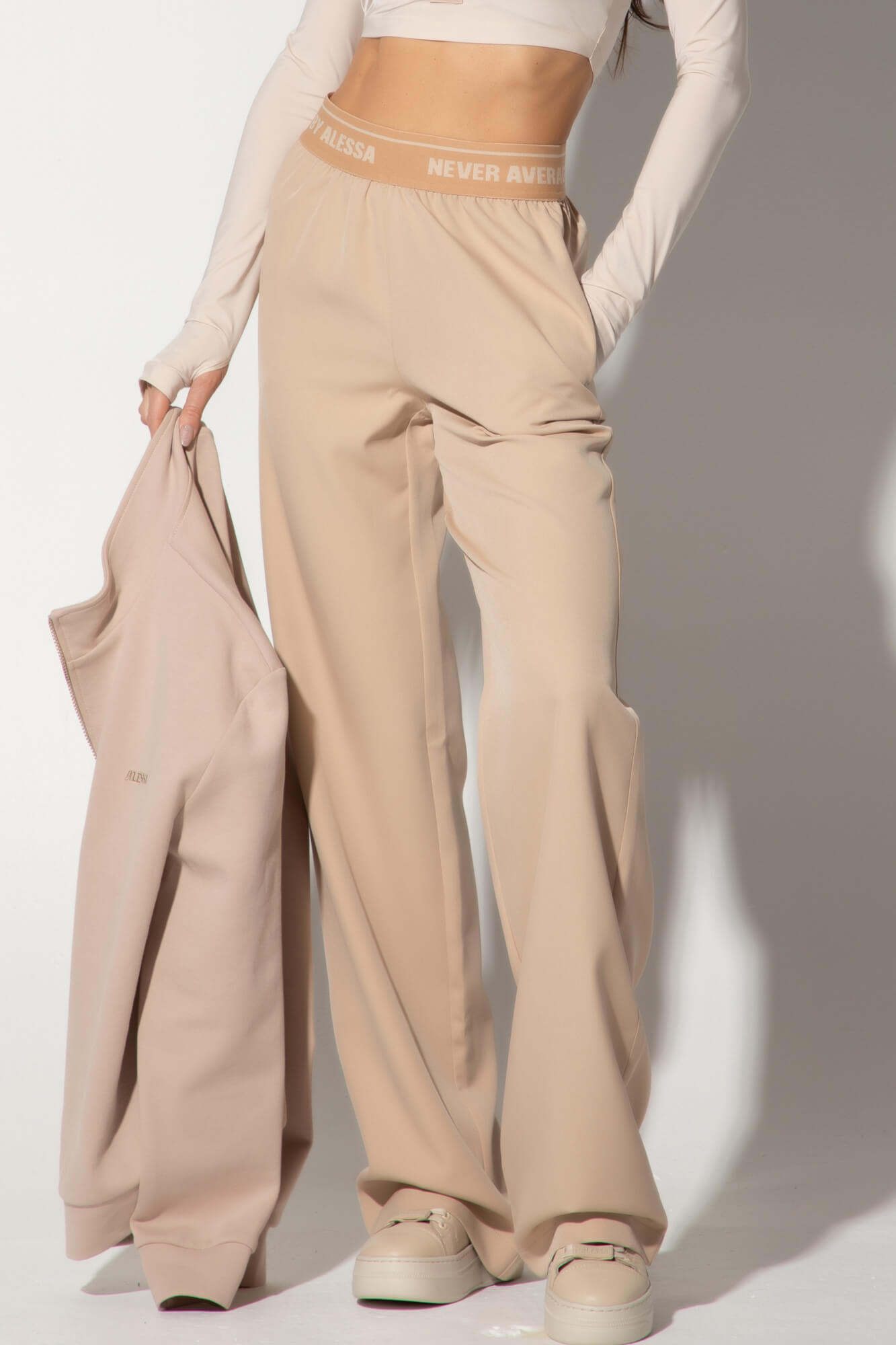 Active Chic Αθλητικό Παντελόνι - Soft Beige - Εικόνα 20