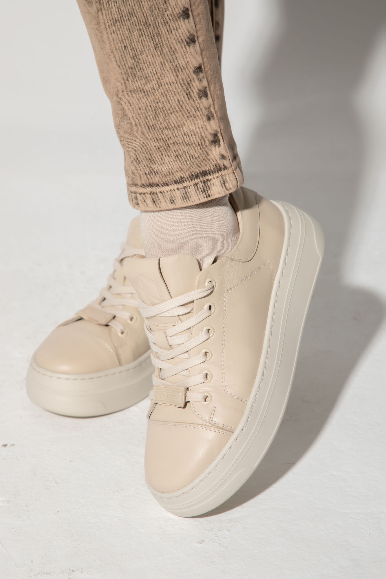 Everyday Luxe Sneakers - Soft beige - Εικόνα 6