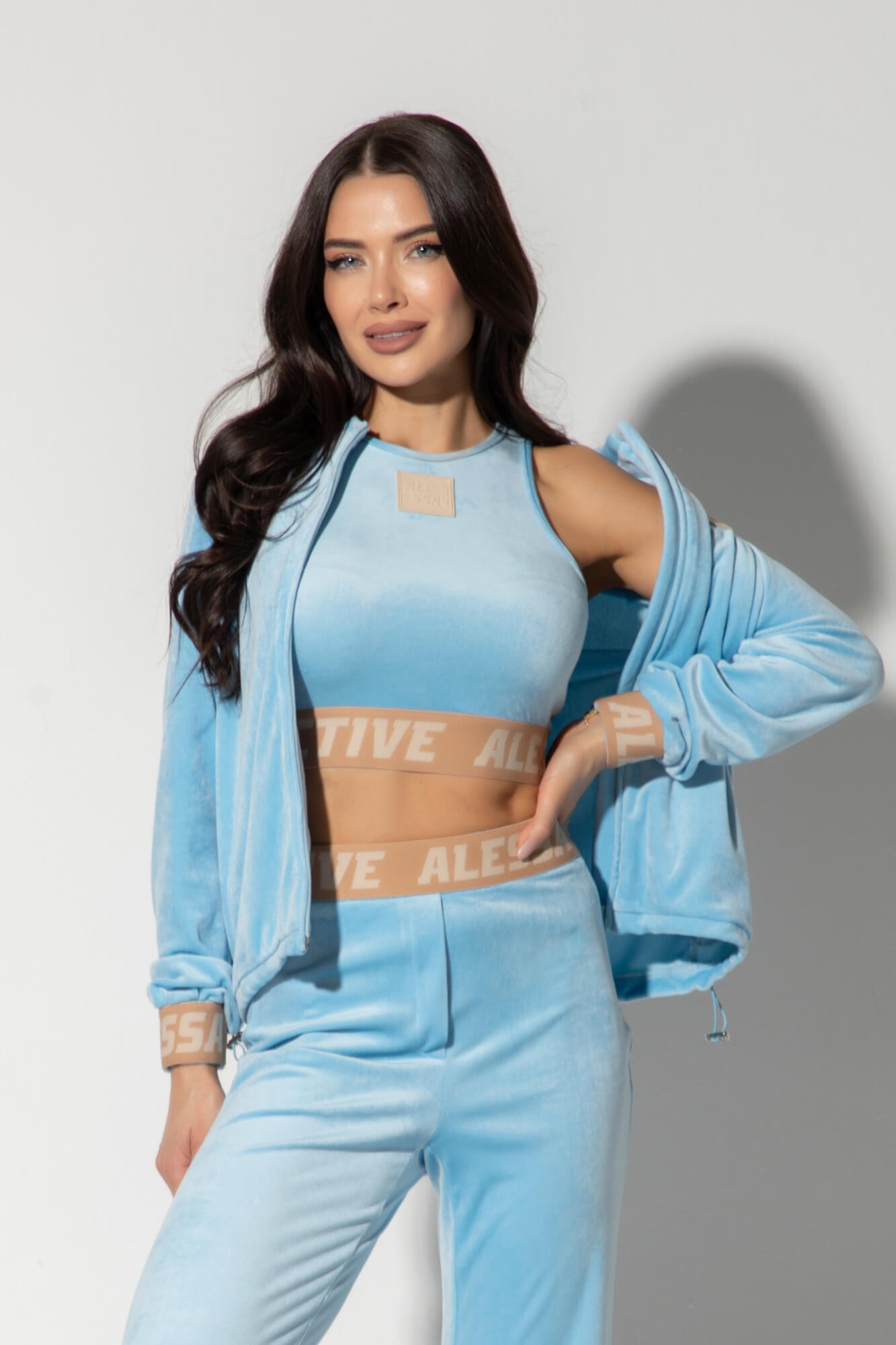 Plush Energy Βελούδινο Παντελόνι - Blue - Εικόνα 27