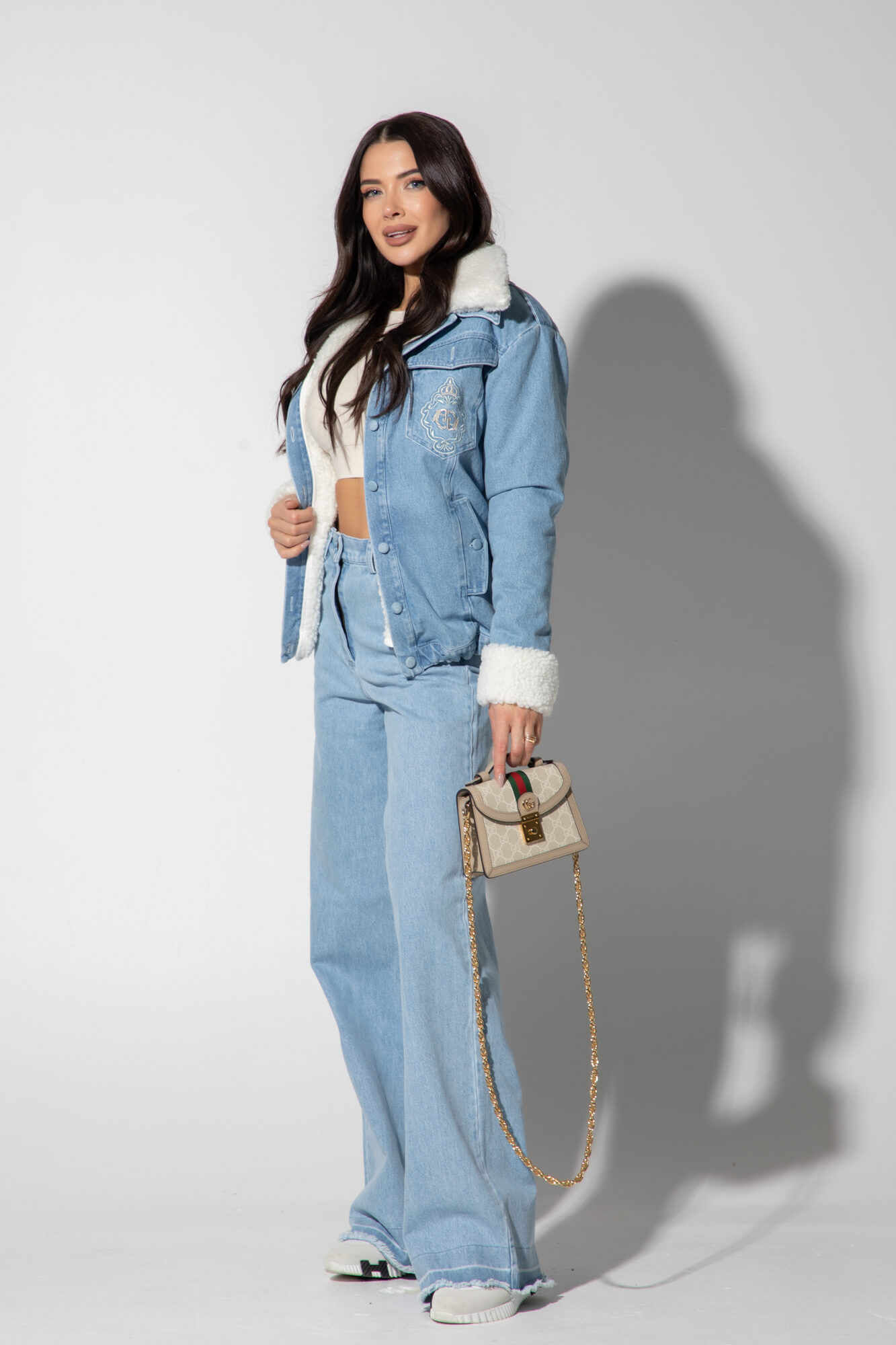 Luxury Classic Μπουφάν Με Αποσπώμενη Ζεστή Φόδρα - Light Blue - Εικόνα 24