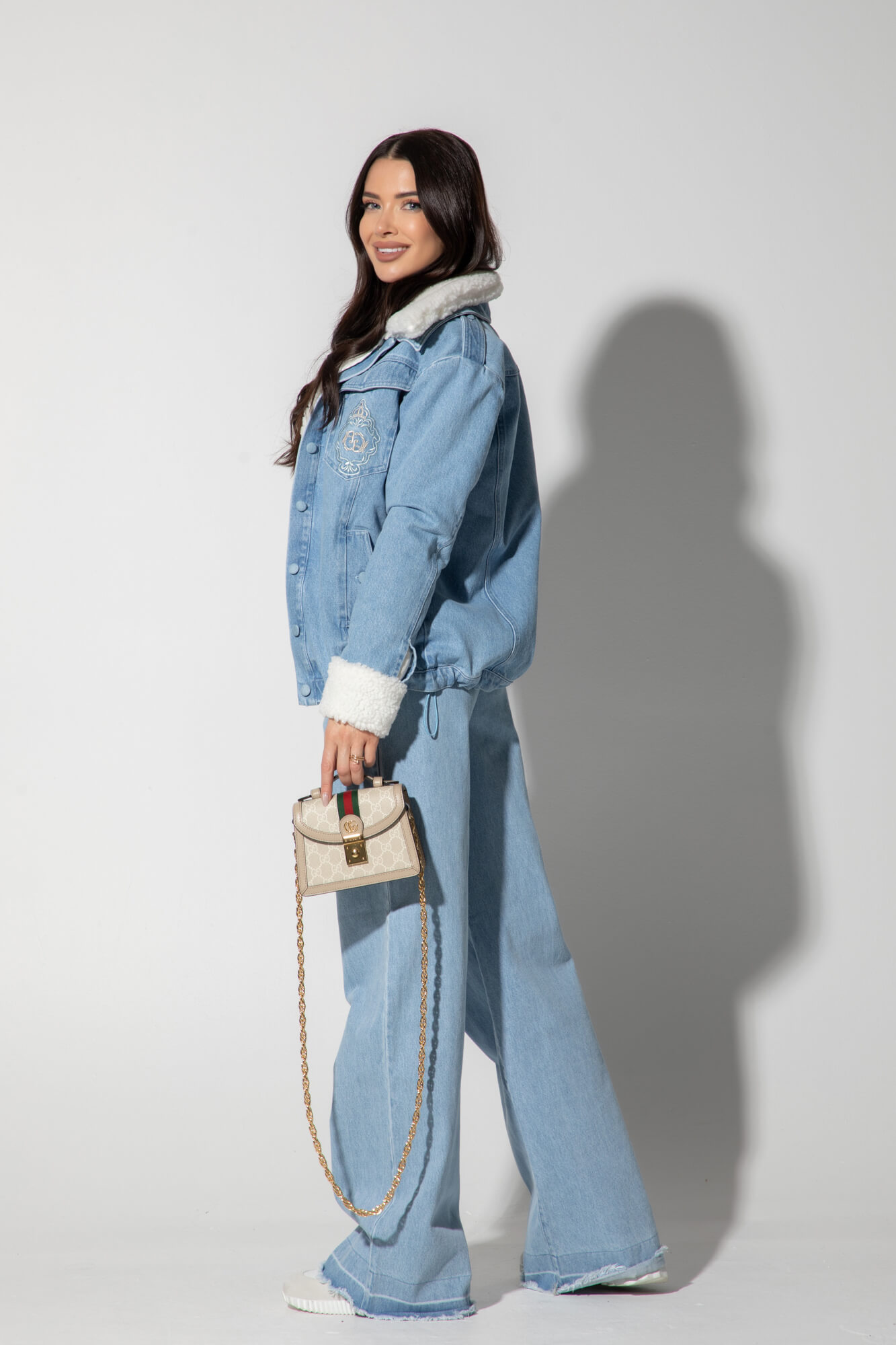 Luxury Classic Μπουφάν Με Αποσπώμενη Ζεστή Φόδρα - Light Blue - Εικόνα 25