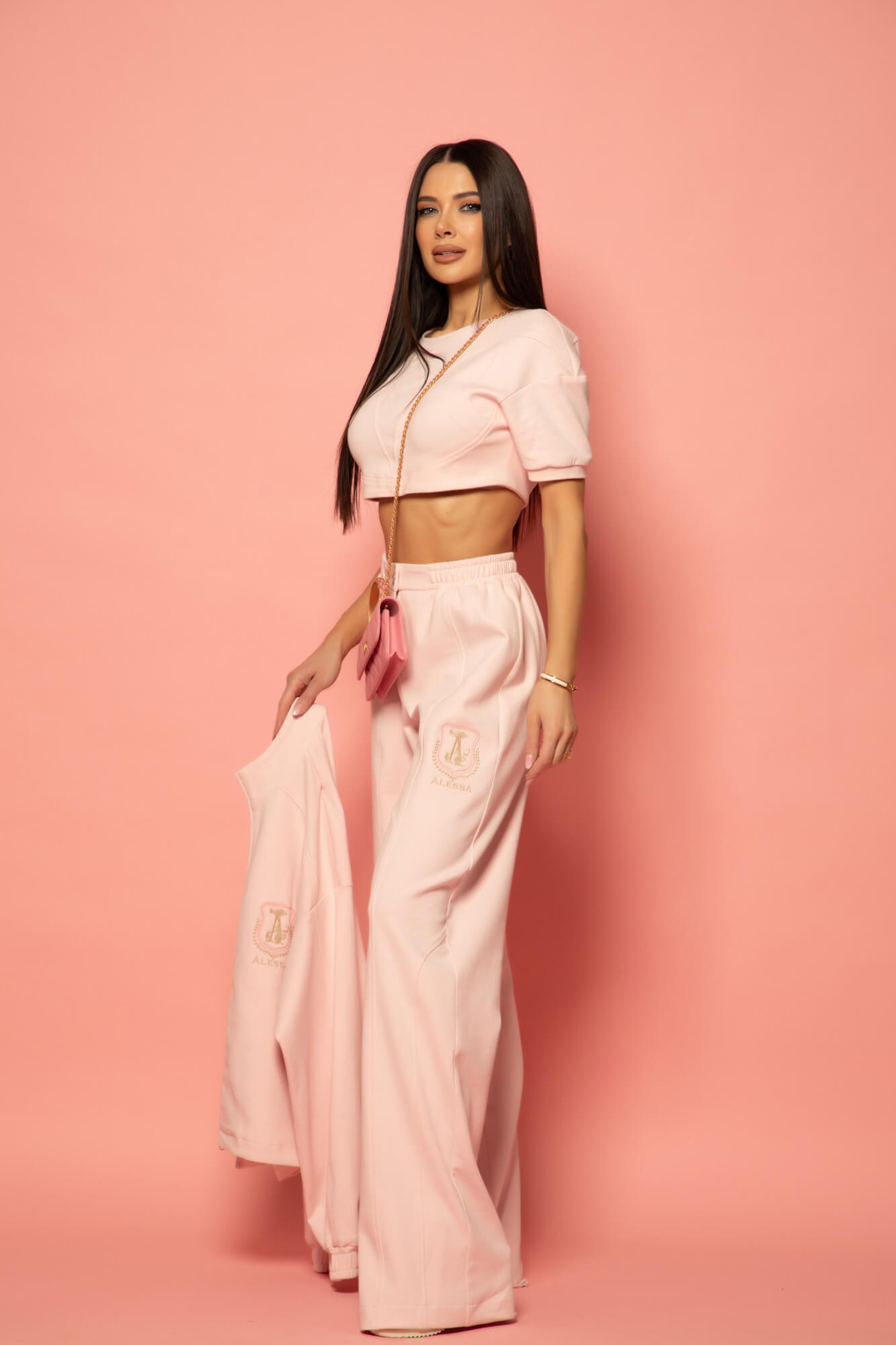 Daily Luxe Αθλητικό Πανωφόρι - Pink - Εικόνα 27