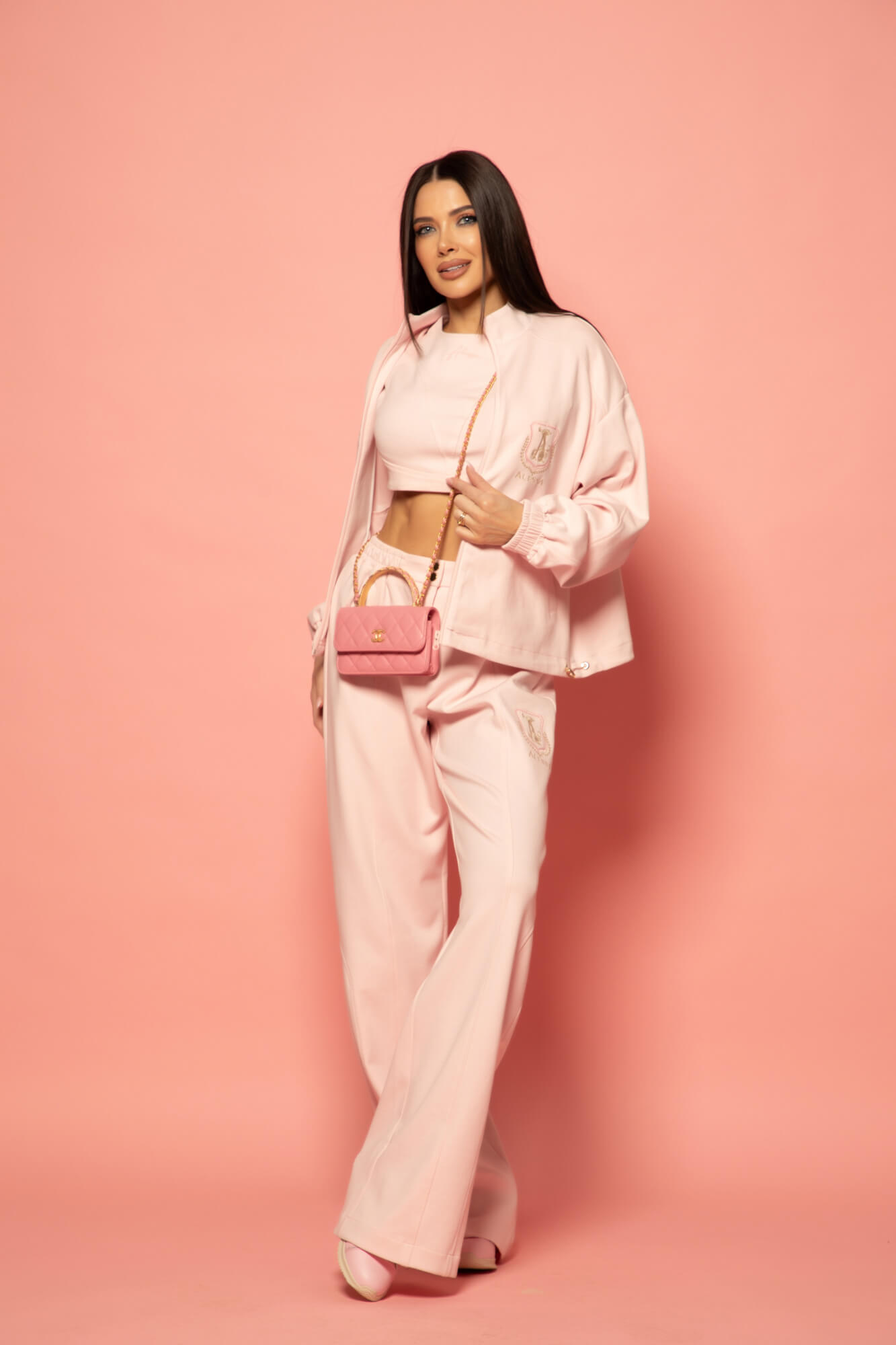 Daily Luxe Αθλητικό Πανωφόρι - Pink - Εικόνα 21