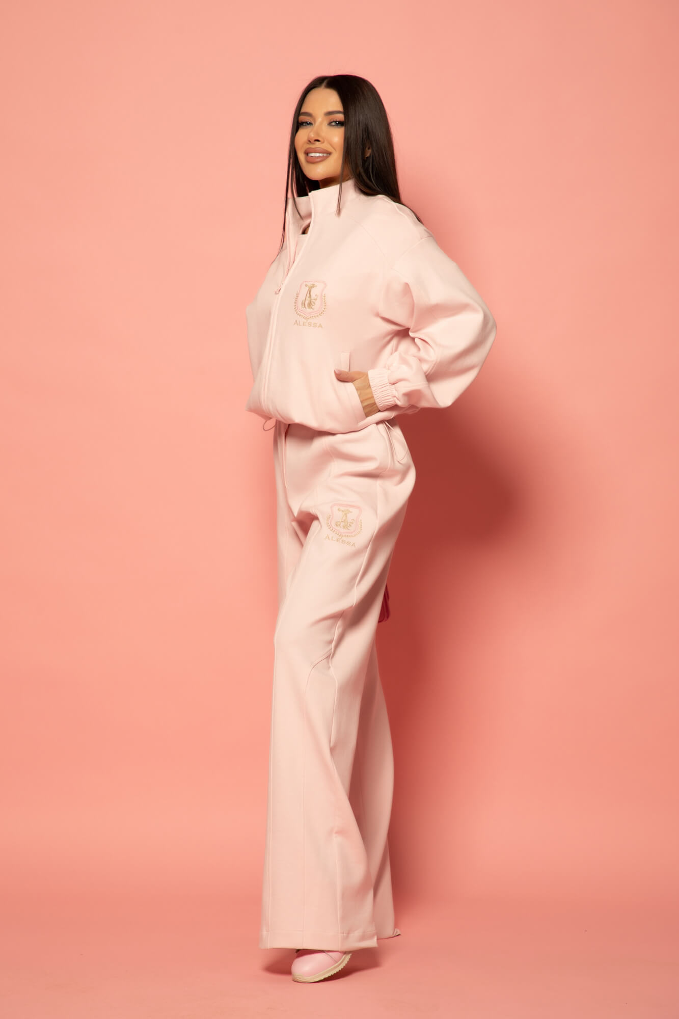 Daily Luxe Αθλητικό Πανωφόρι - Pink - Εικόνα 20