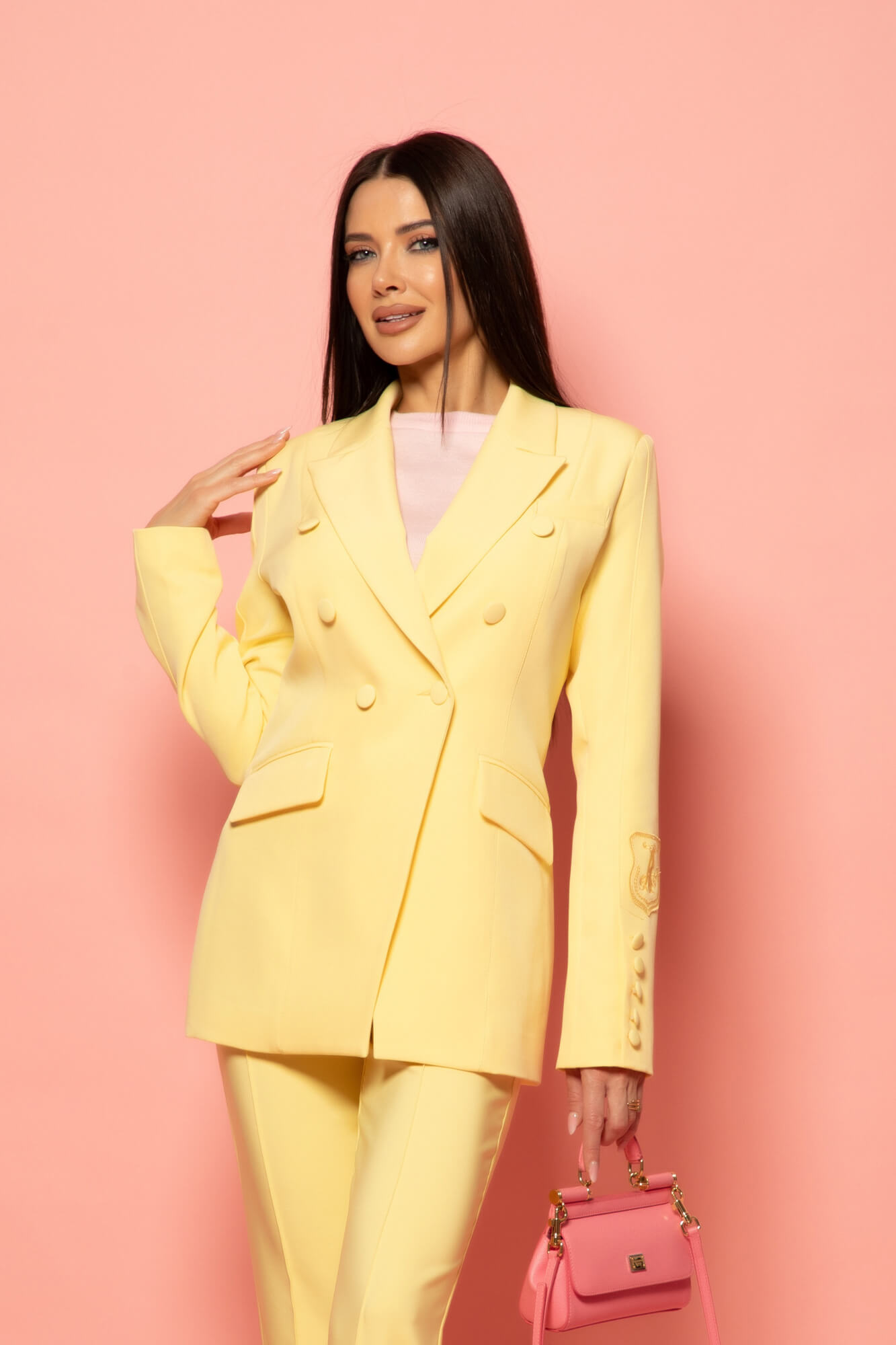 Business Beauty Παντελόνι  - Yellow - Εικόνα 24