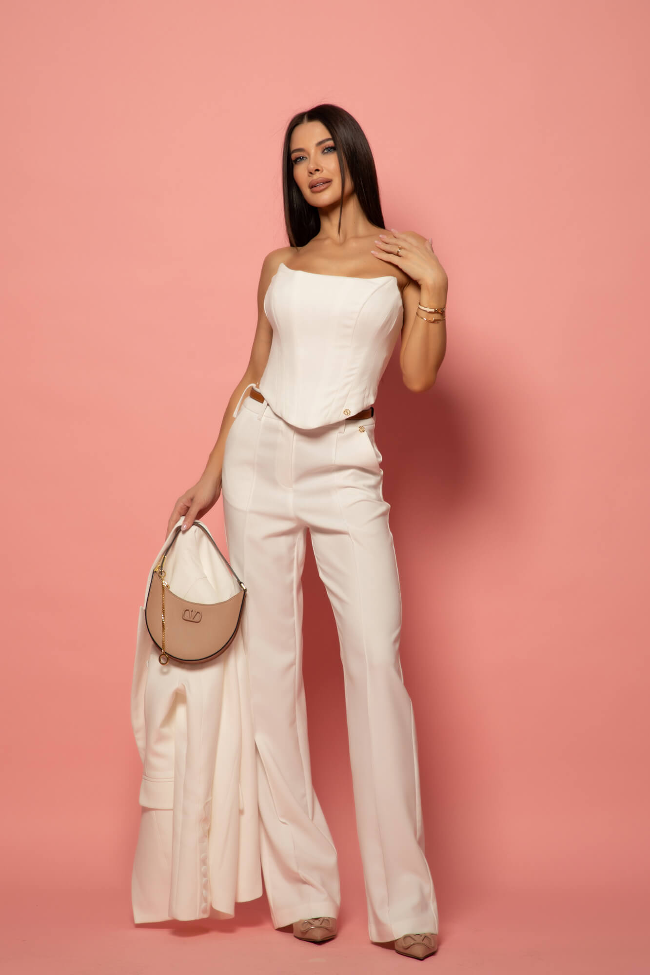 Business Beauty Μπλέιζερ - Ecru - Εικόνα 27