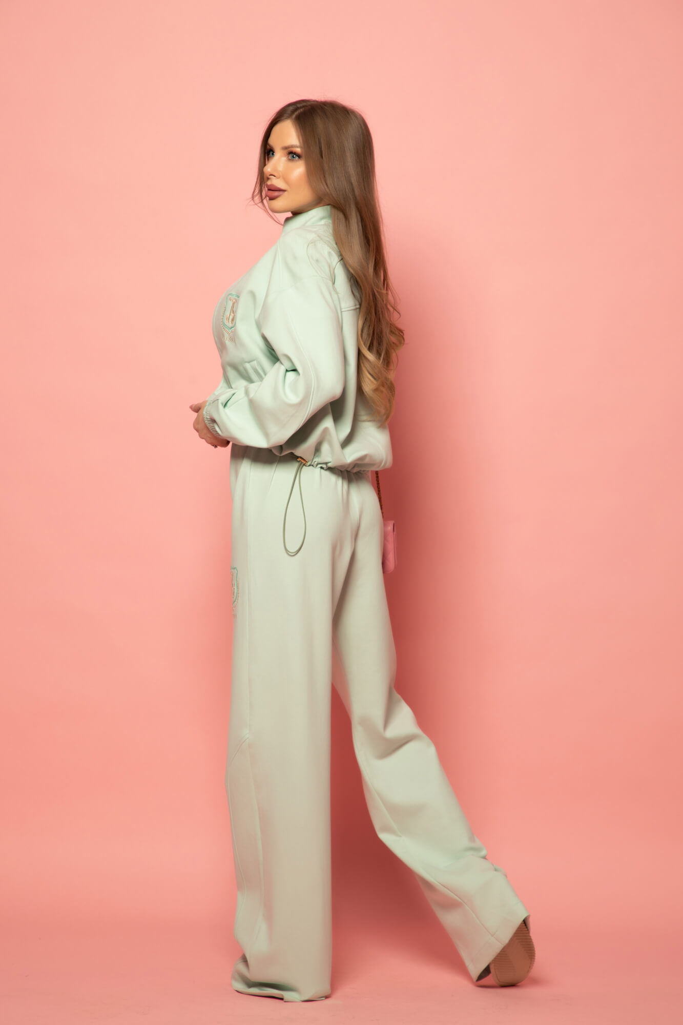 Daily Luxe Αθλητικό Πανωφόρι - Mint - Εικόνα 18