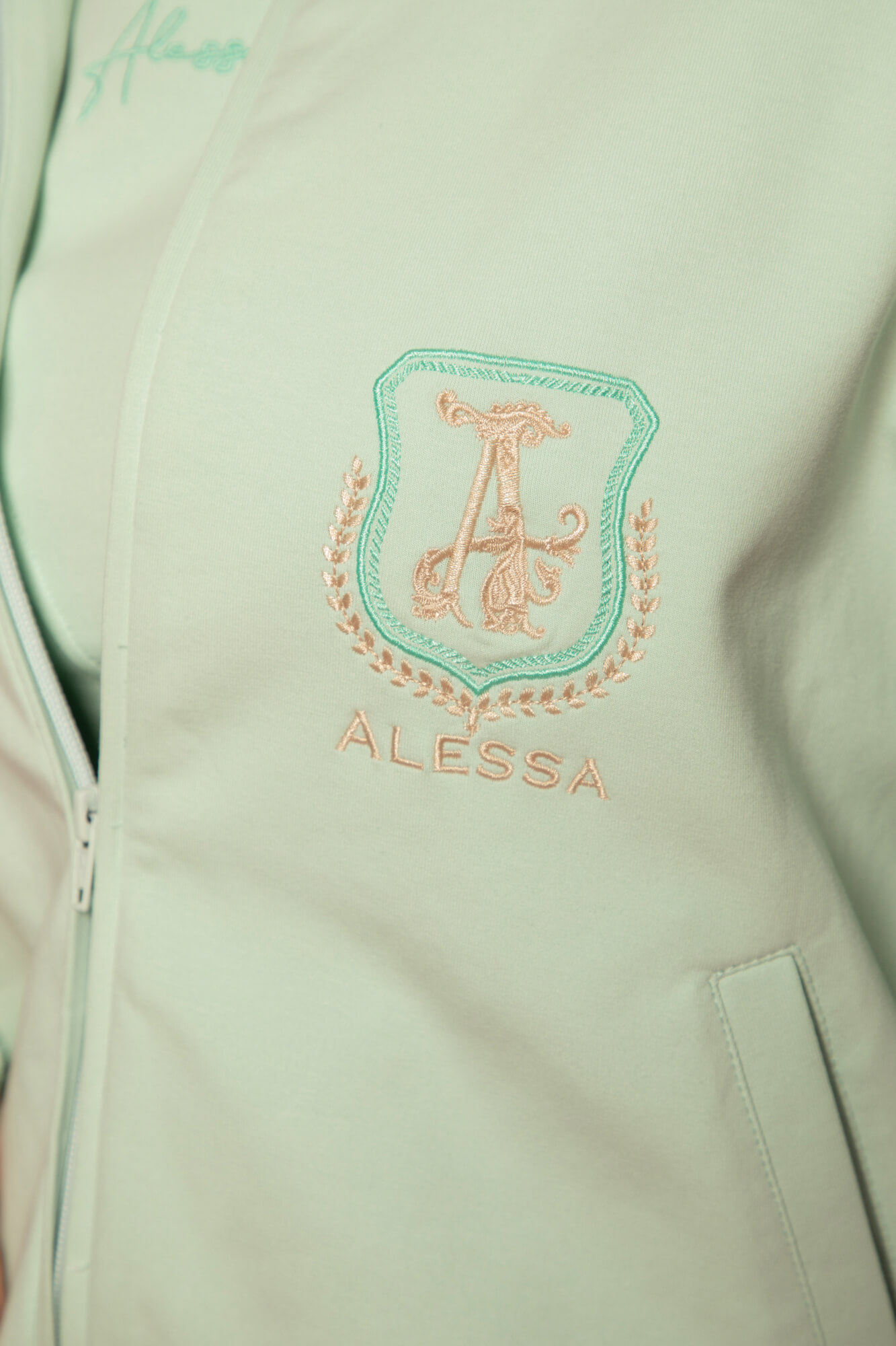 Daily Luxe Αθλητικό Πανωφόρι - Mint - Εικόνα 12
