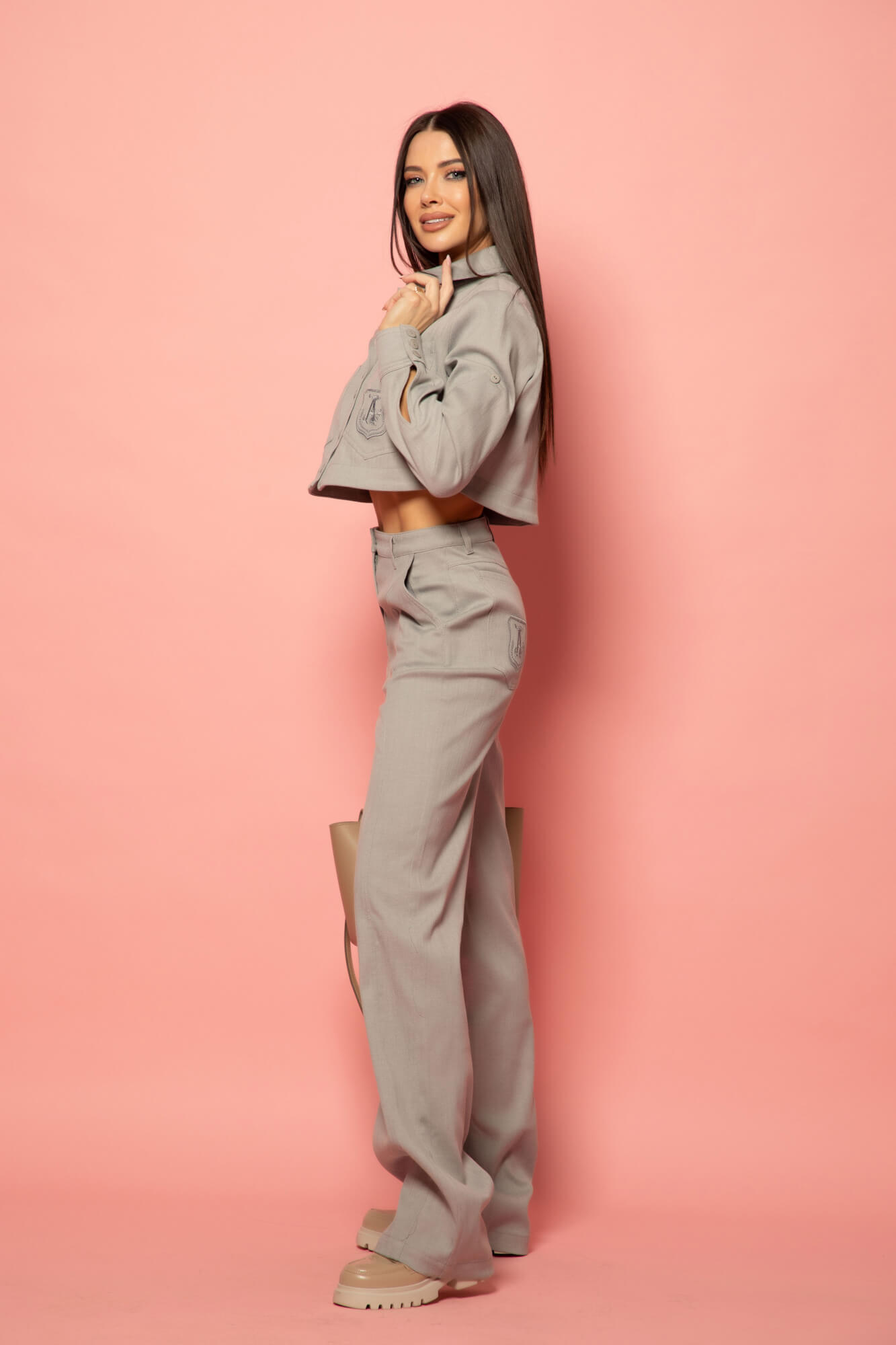 Denim Essentials Παντελόνι Από Ντένιμ - grey - Εικόνα 15