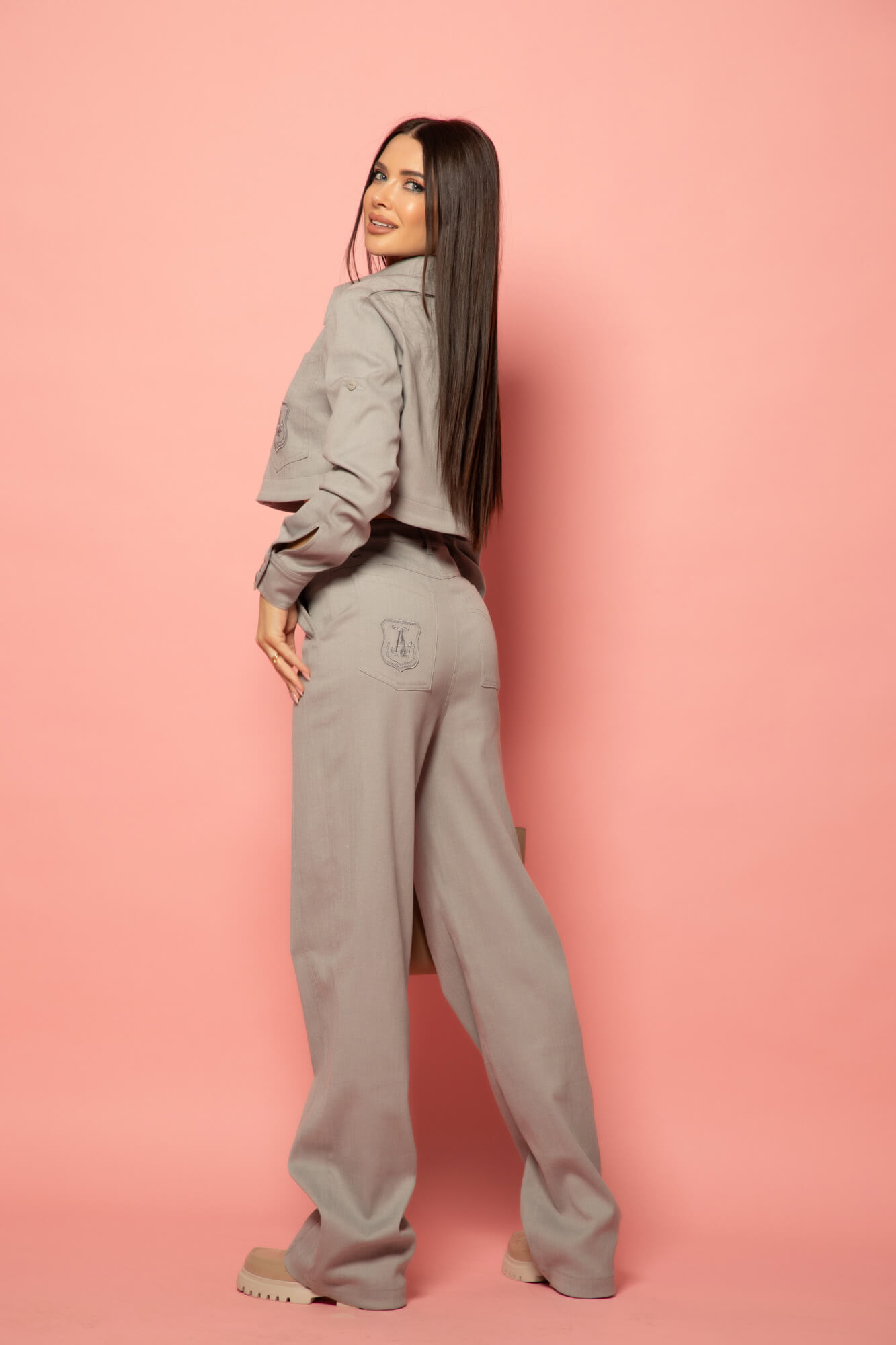 Denim Essentials Παντελόνι Από Ντένιμ - grey - Εικόνα 16