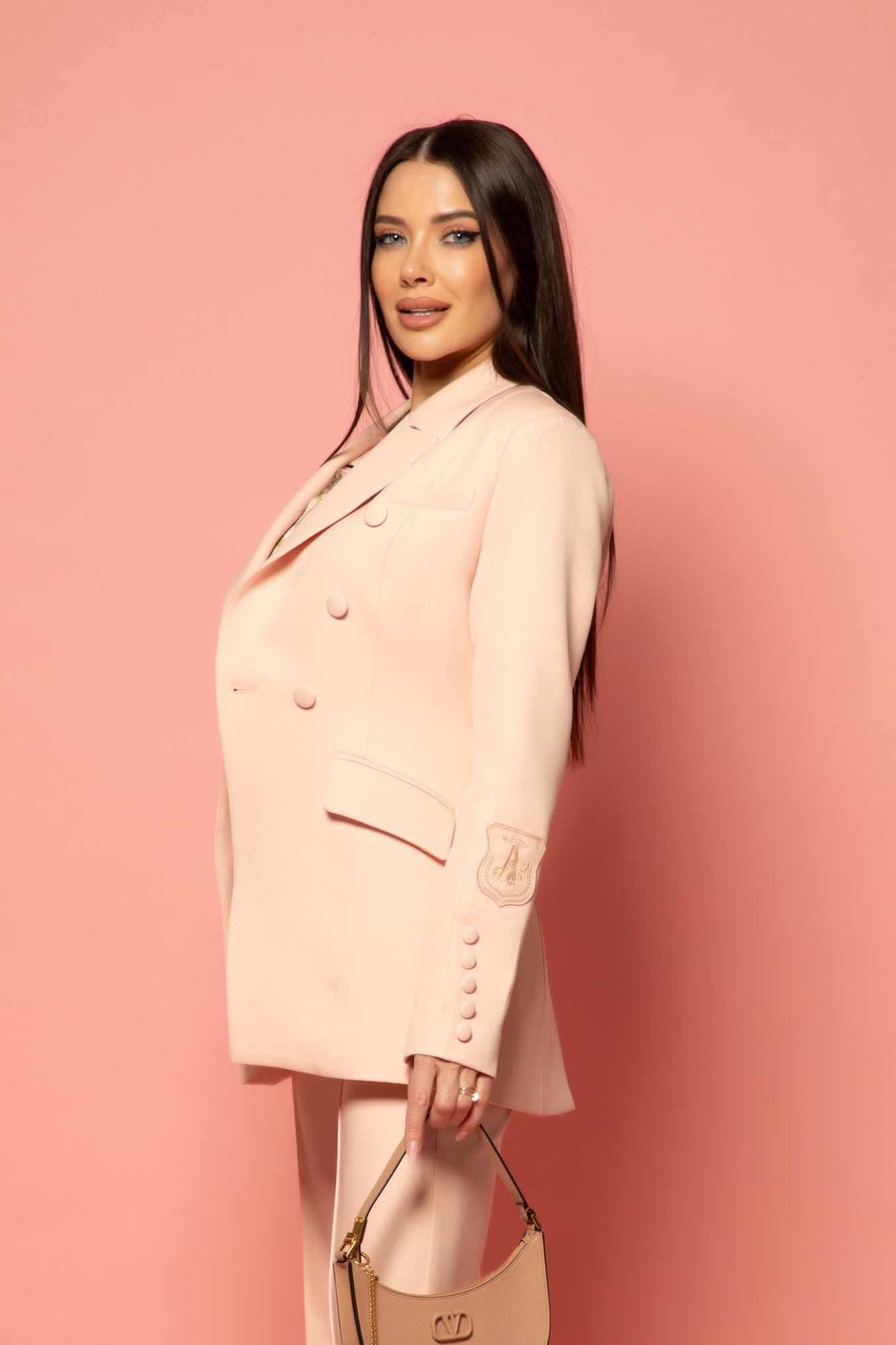 Business Beauty Παντελόνι - Powder Pink - Εικόνα 18
