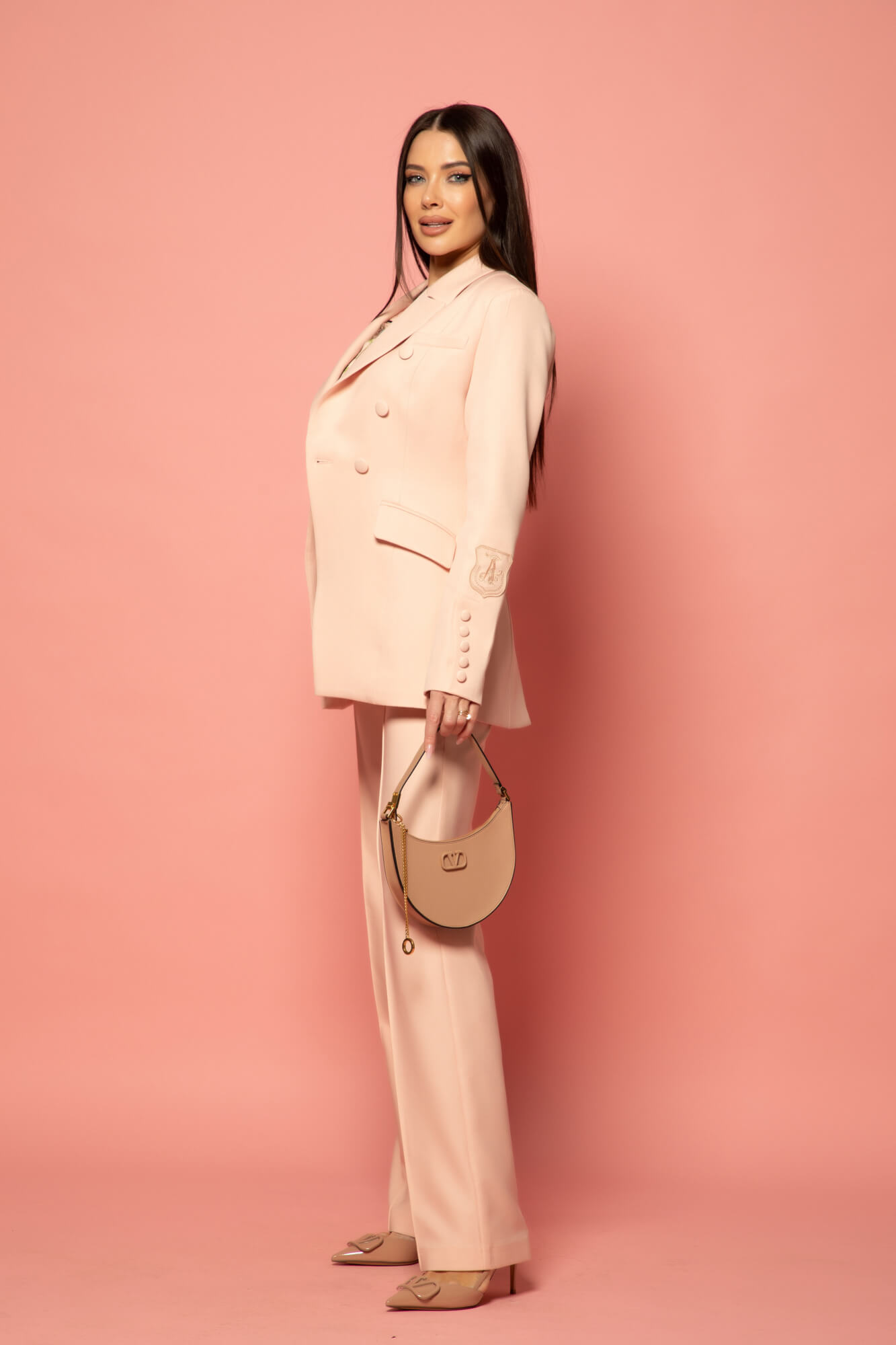 Business Beauty Παντελόνι - Powder Pink - Εικόνα 19