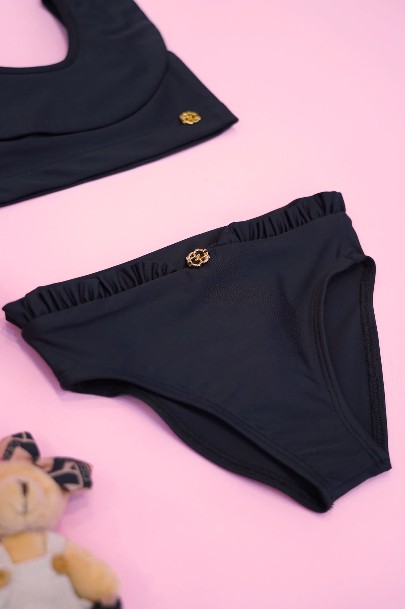 Eternal Sunshine mini Μαγιό Μπικίνι Ruffles - Black - Εικόνα 6