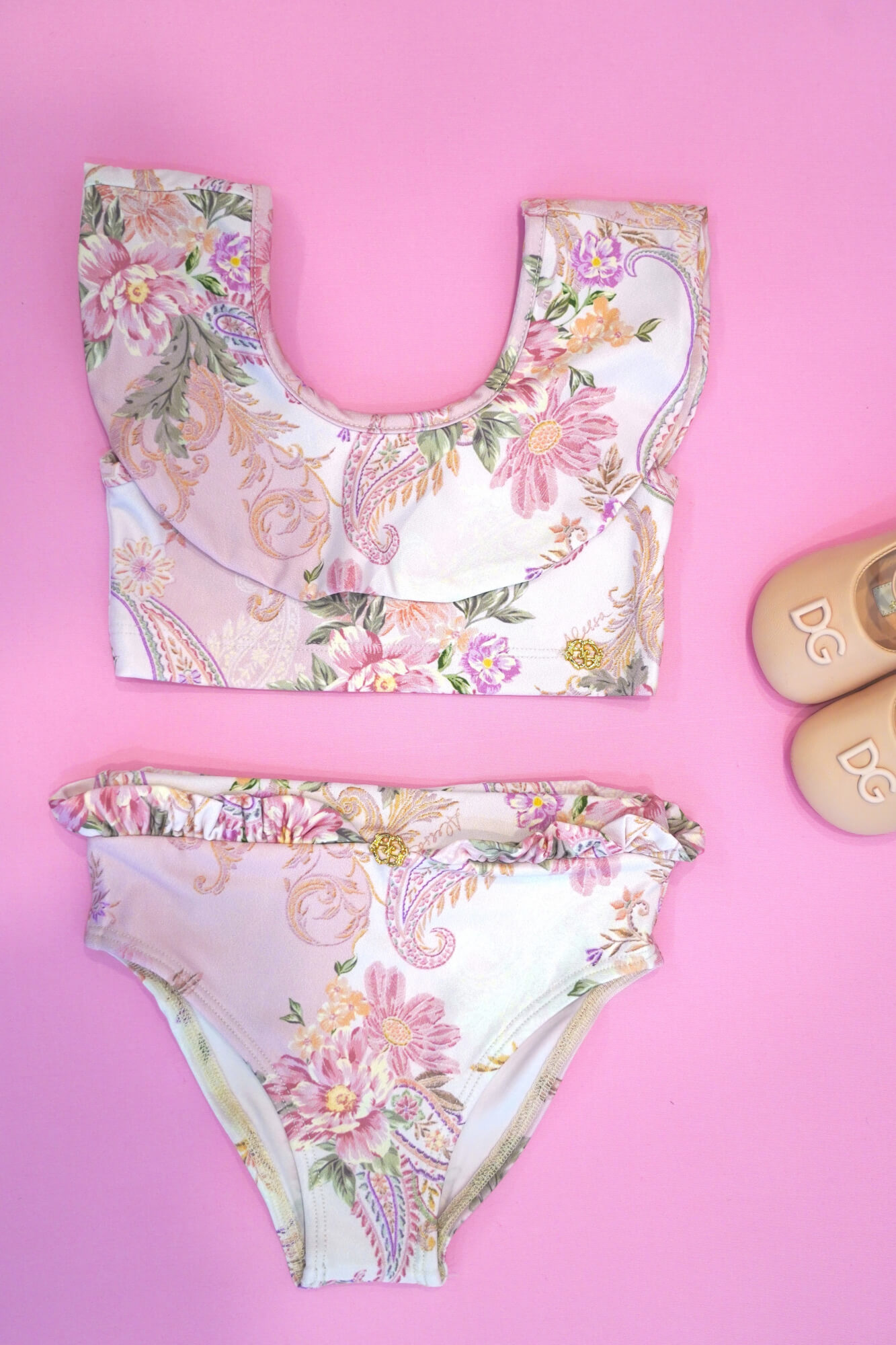 A Touch of Romance Mini Μαγιό Κροπ-Τοπ - Pink - Εικόνα 5