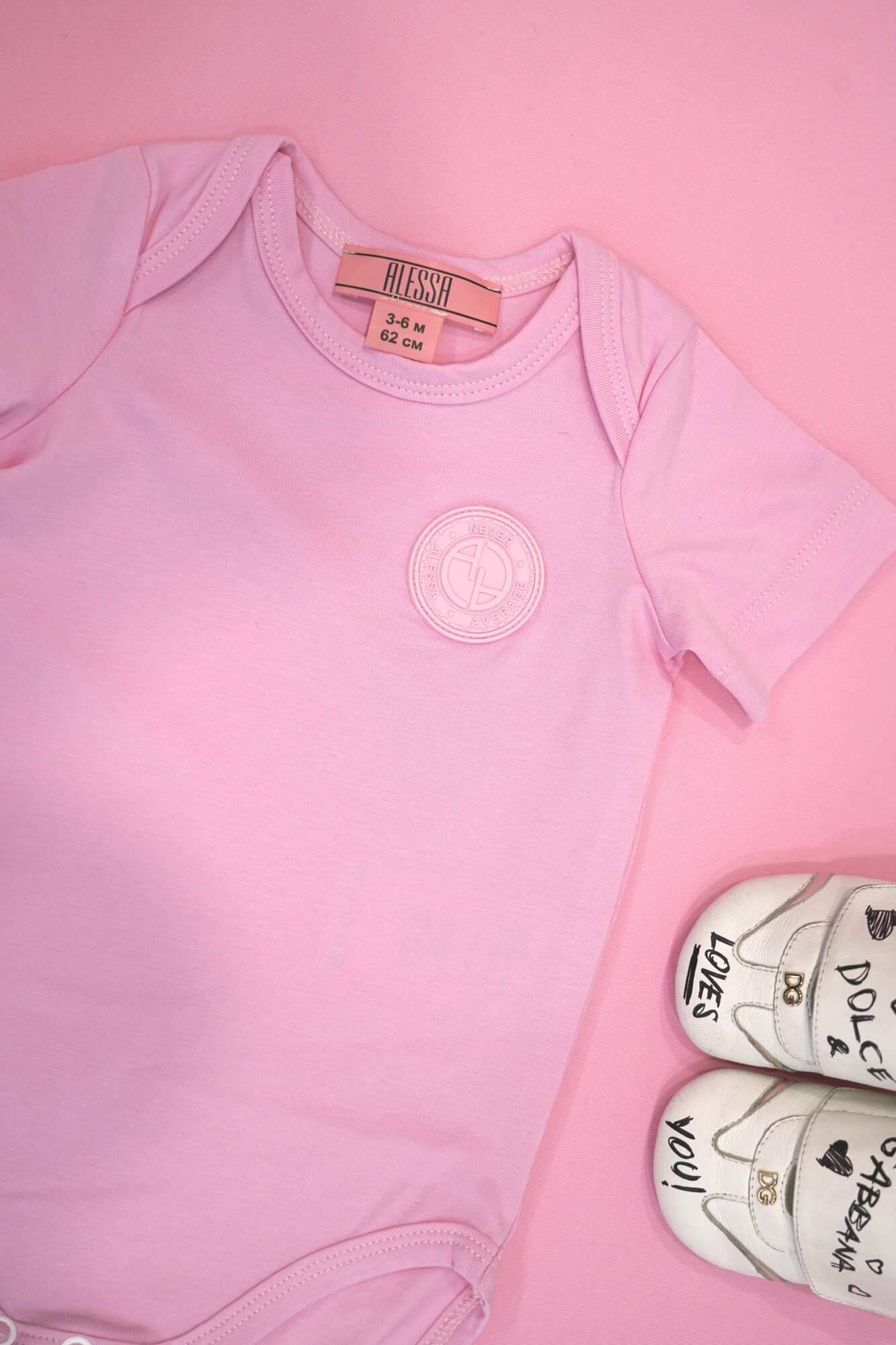 Baby Love Mini Κορμάκι - Pink - Εικόνα 6