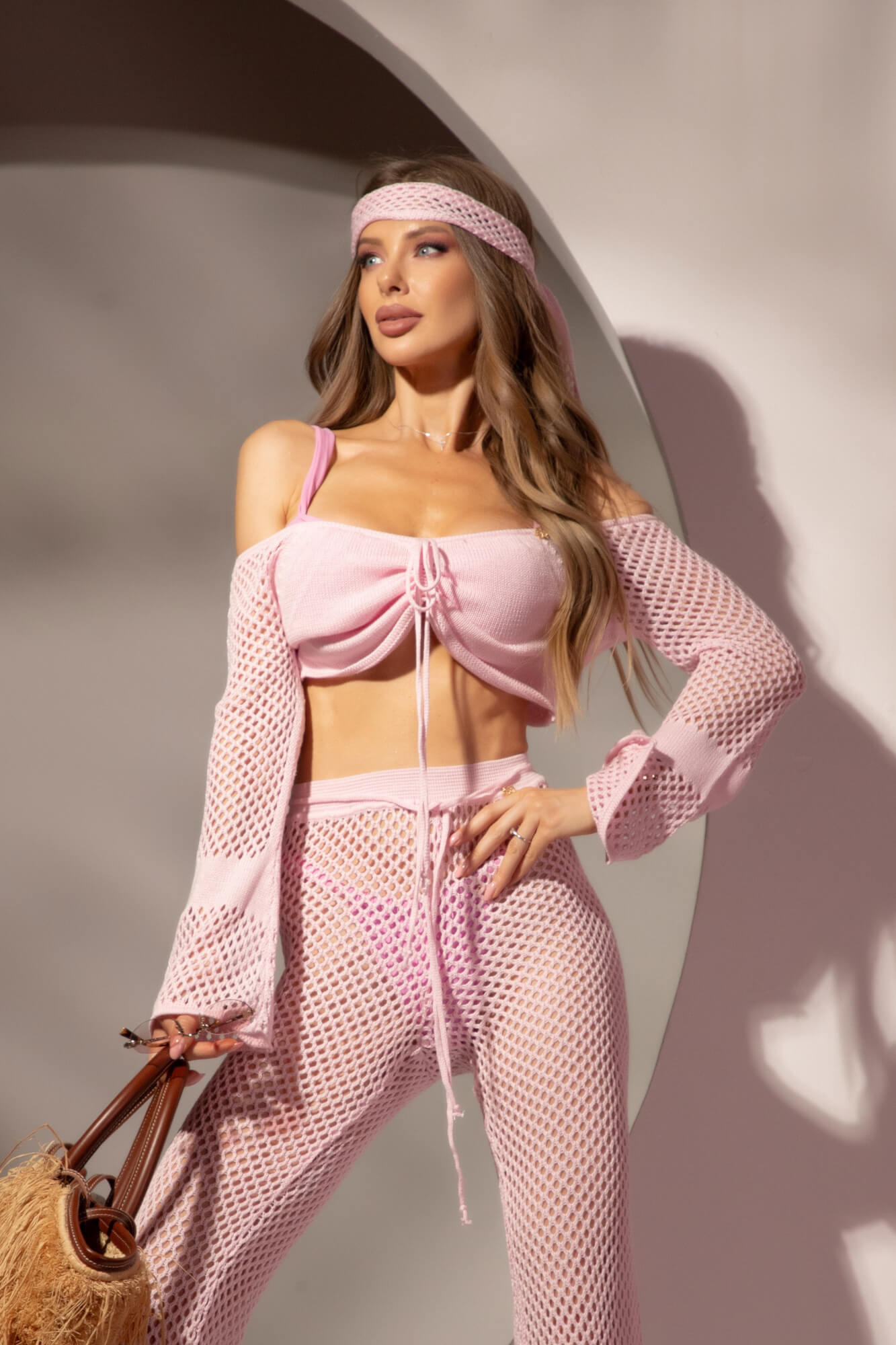 Summer Craze Παντελόνι Παραλίας - Light Pink - Εικόνα 16