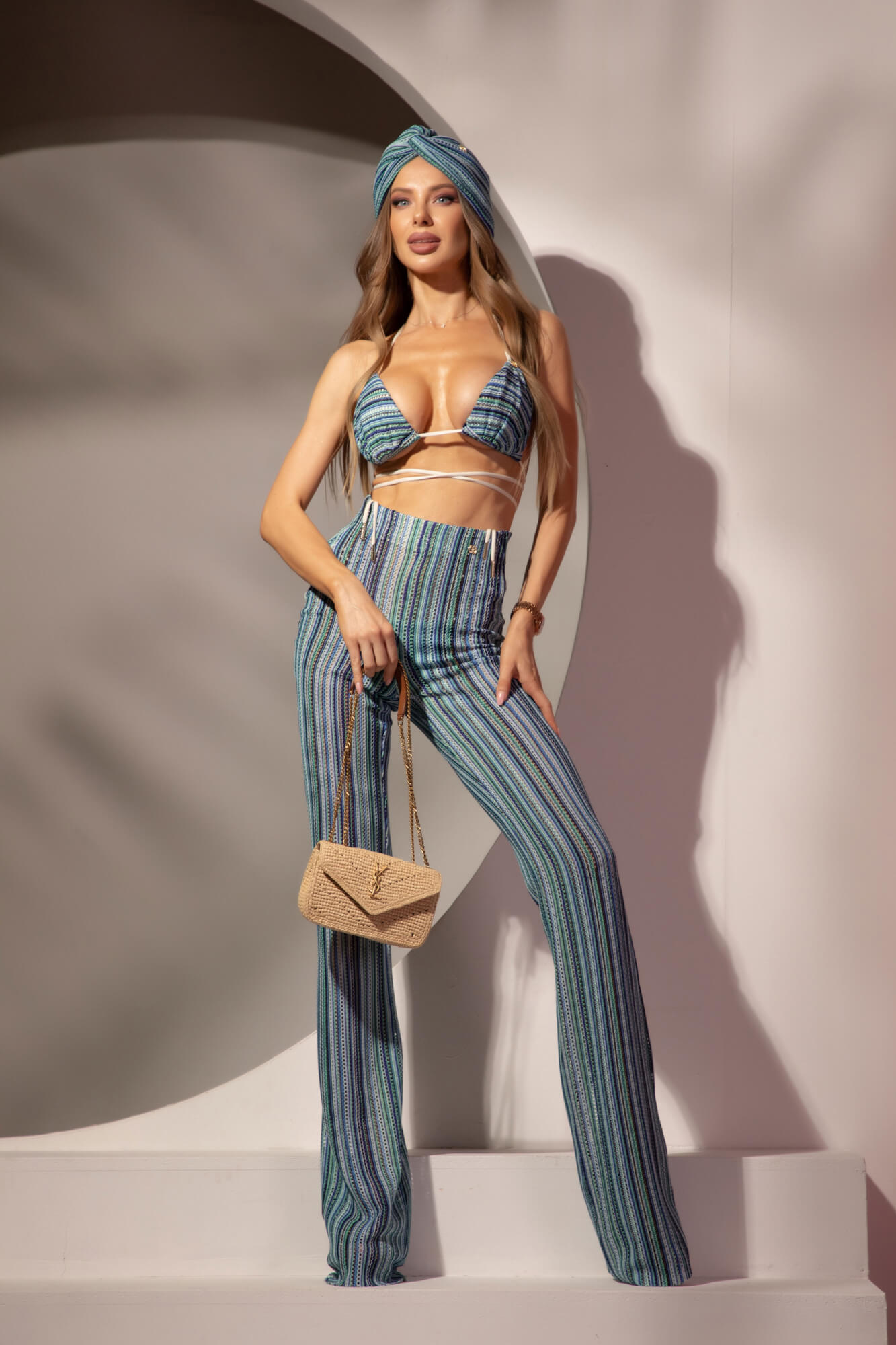 Bay Babe Παντελόνι Παραλίας - Blue - Εικόνα 11