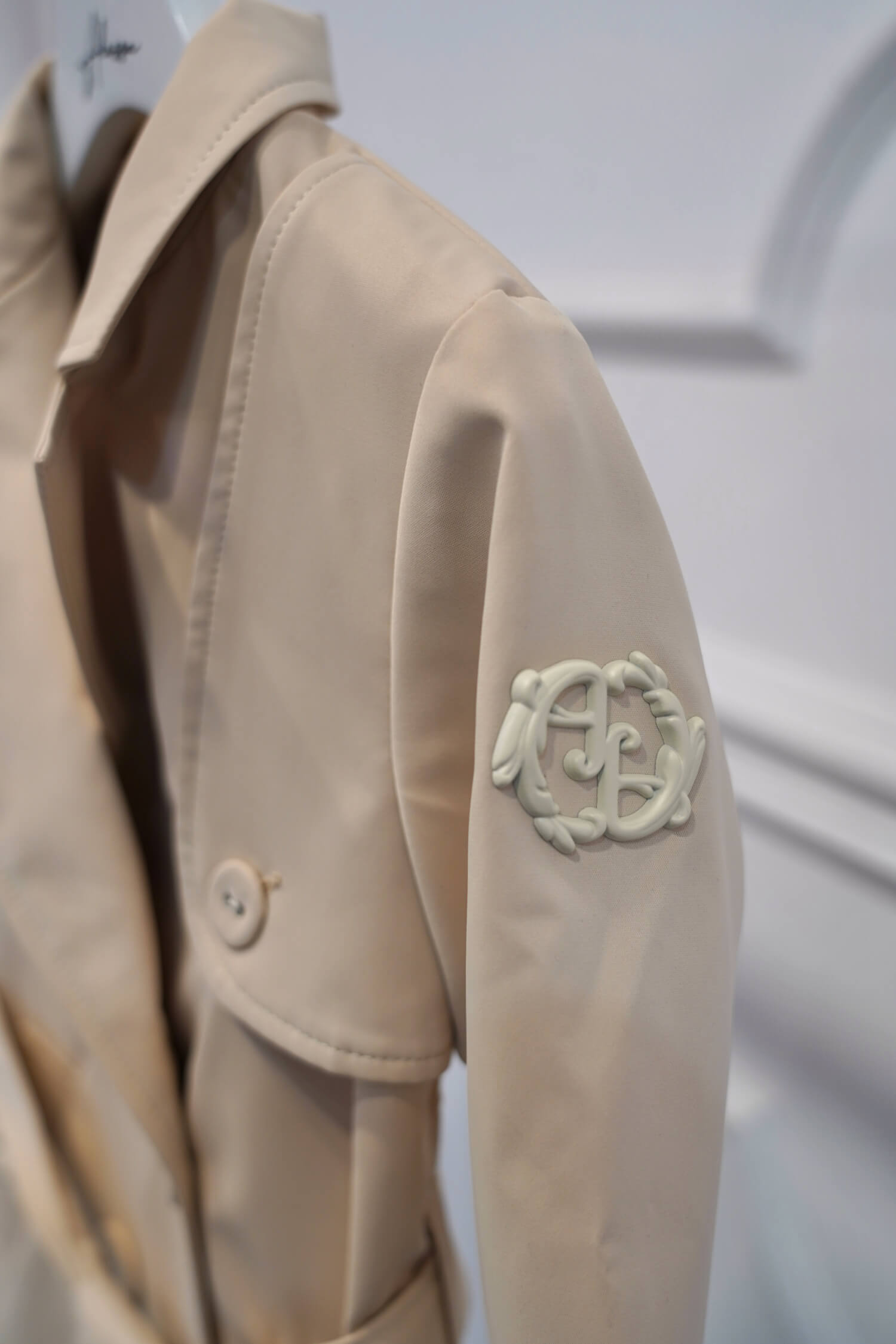 Celebrity Status Mini Καμπαρντίνα - Soft Beige - Εικόνα 6