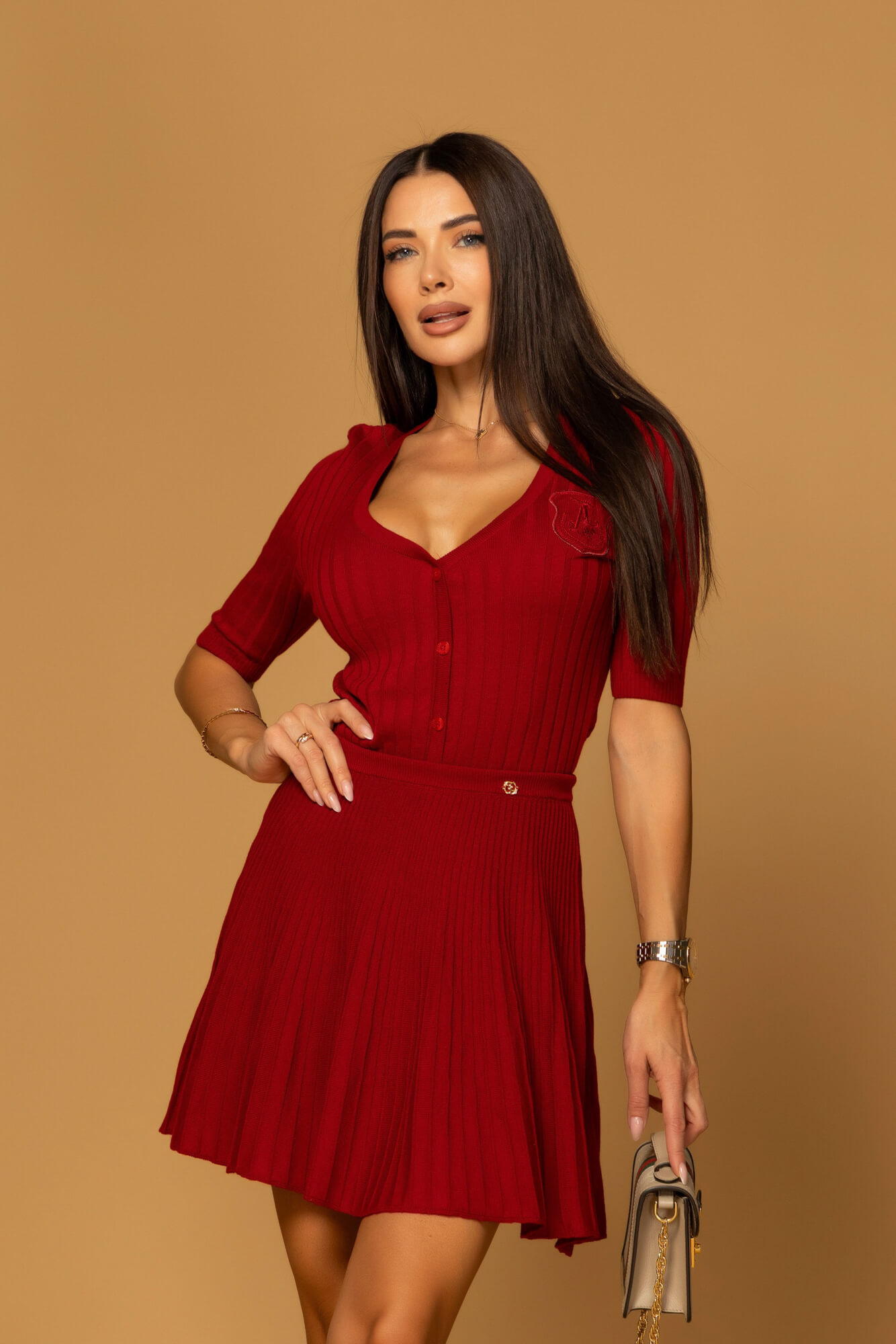 Pastel muse Μπλούζα - Burgundy - Εικόνα 23