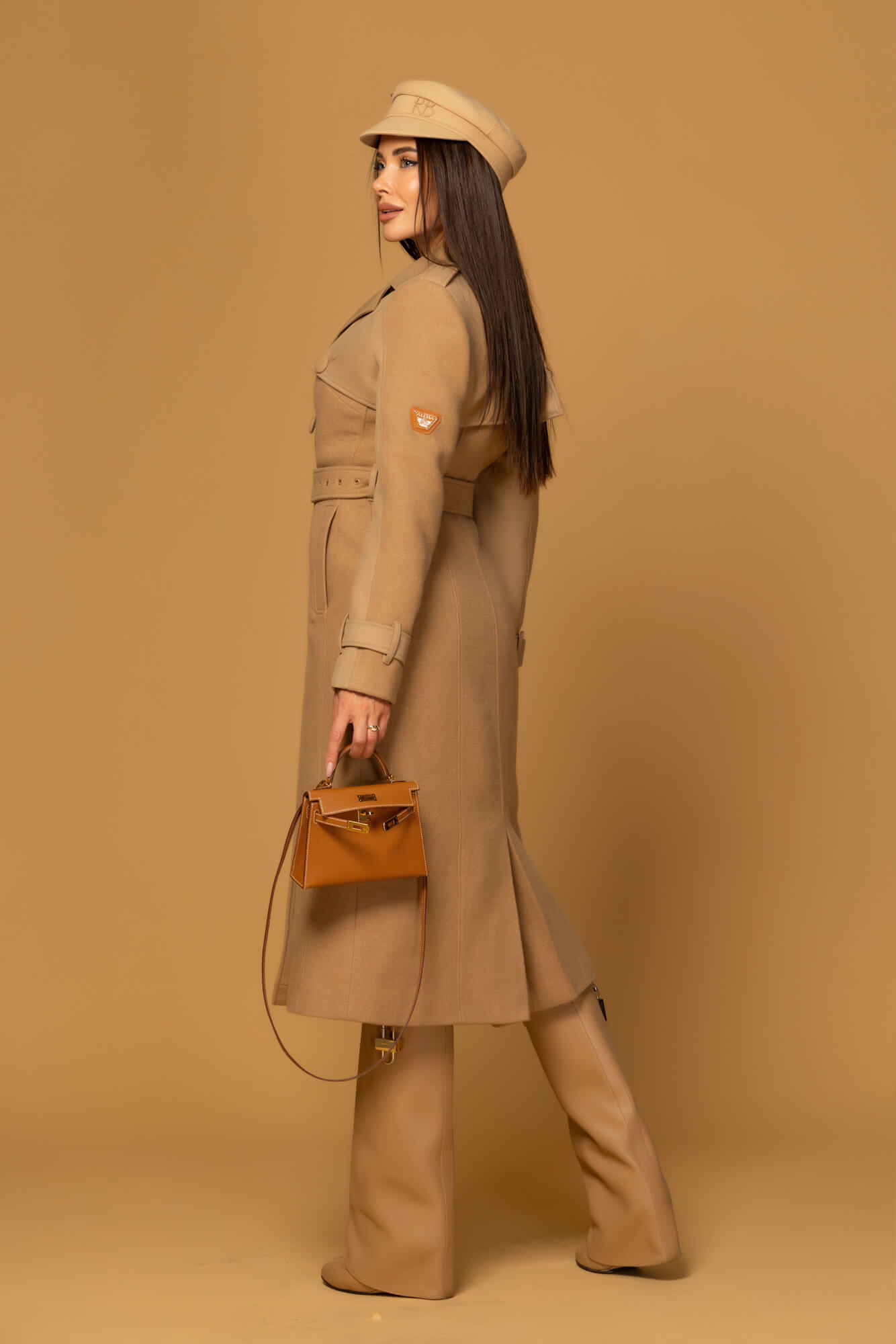 Signature Luxe Παλτό Με Μαλλί - Mocha - Εικόνα 33