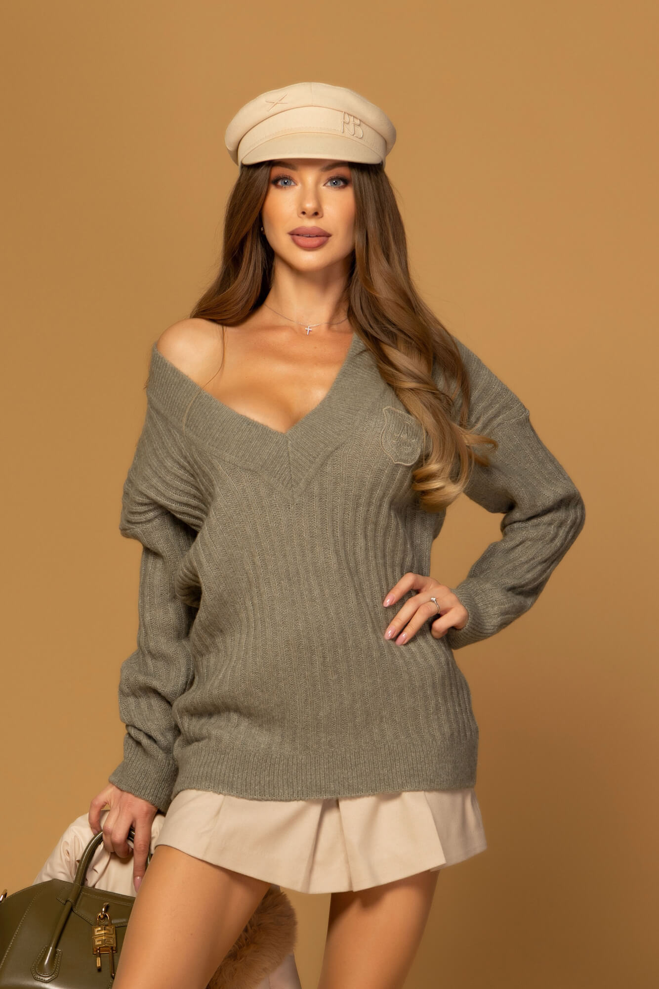Wool Poise Μάλλινο Πουλόβερ - Light Green - Εικόνα 29
