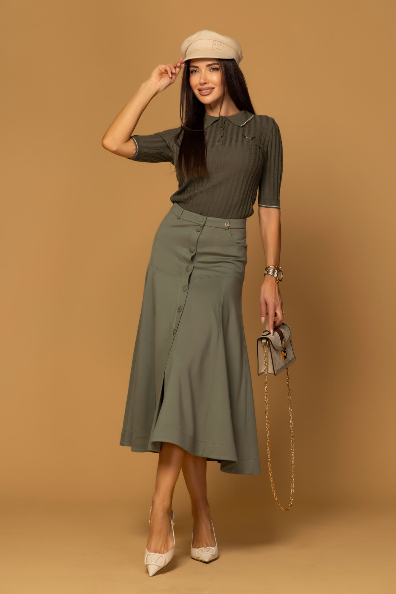 Forever Luxe Μπλούζα - Military - Εικόνα 24