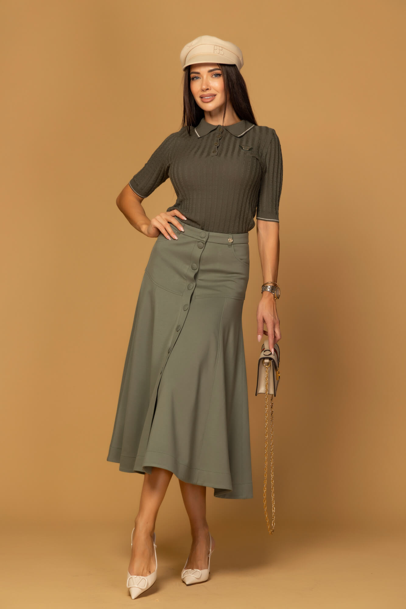 Forever Luxe Μπλούζα - Military - Εικόνα 19