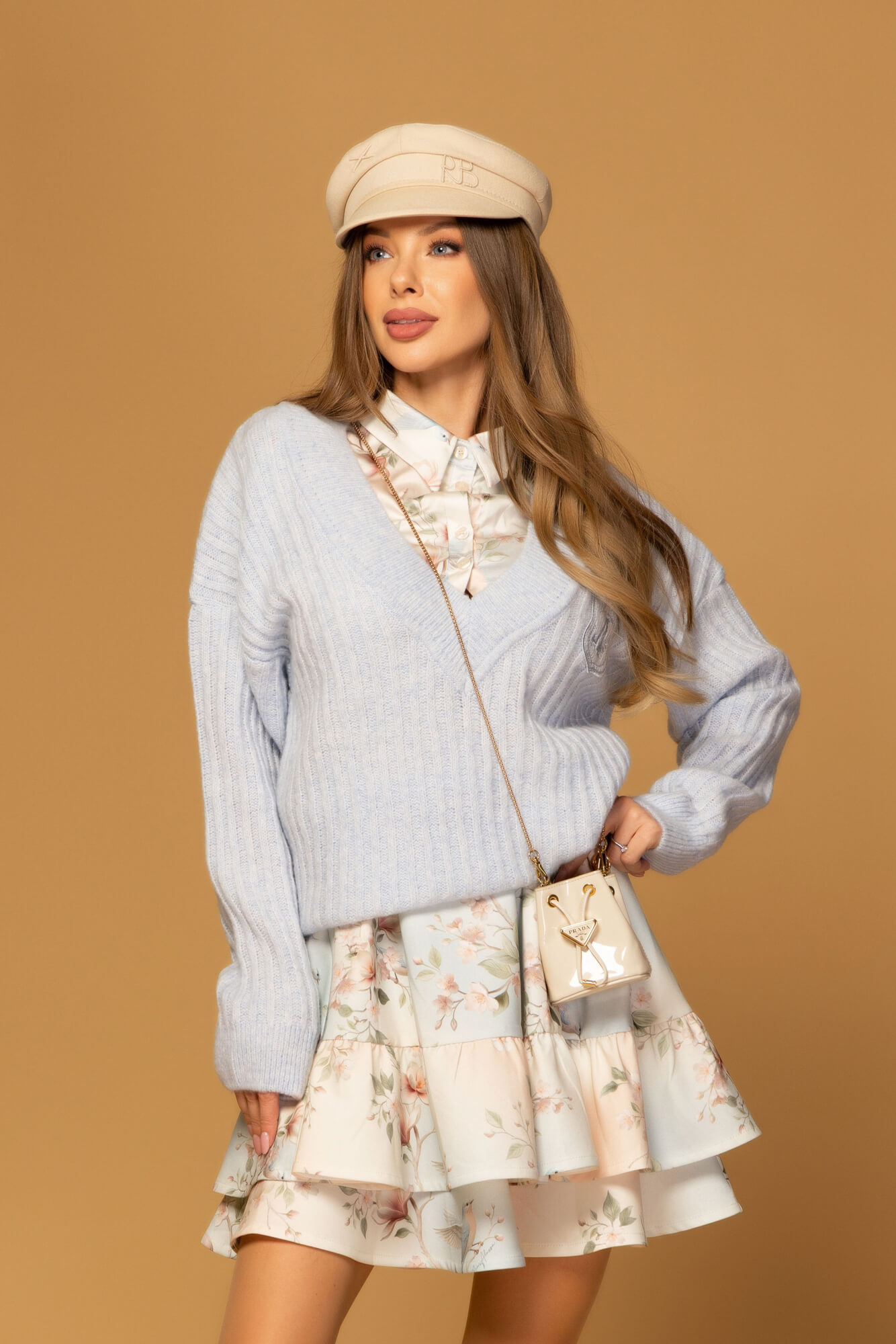 Silk Blossom ruffles Φόρεμα - Εικόνα 34