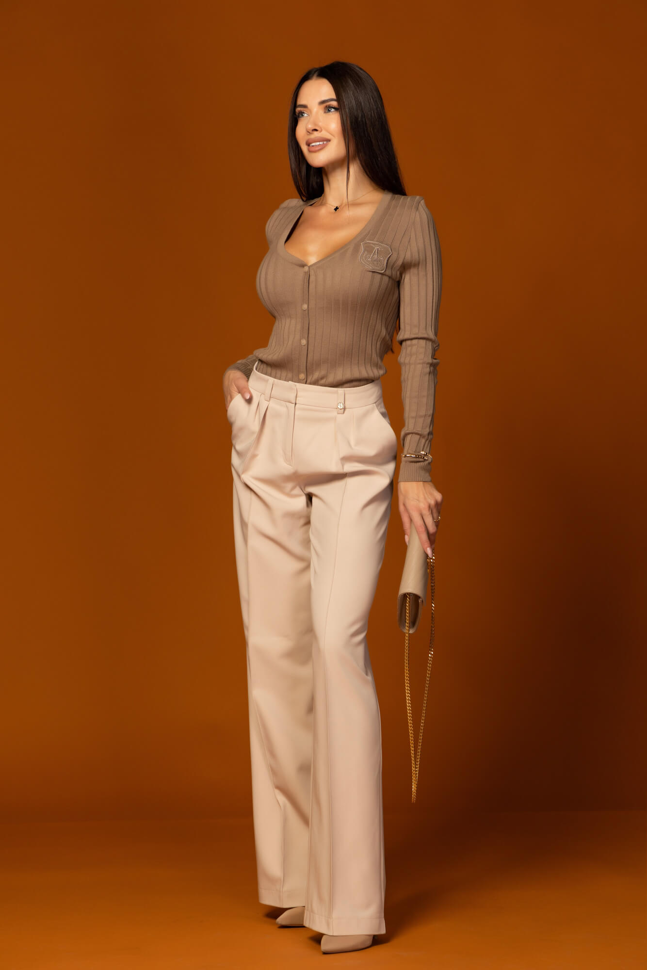 Pastel muse Μπλούζα Με Μακρύ Μανίκι - hazelnut - Εικόνα 11