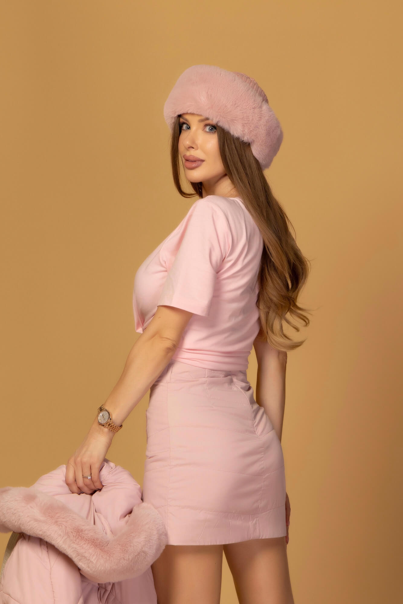 Winter Icon Χειμωνιάτικη Φούστα - Pink - Εικόνα 19