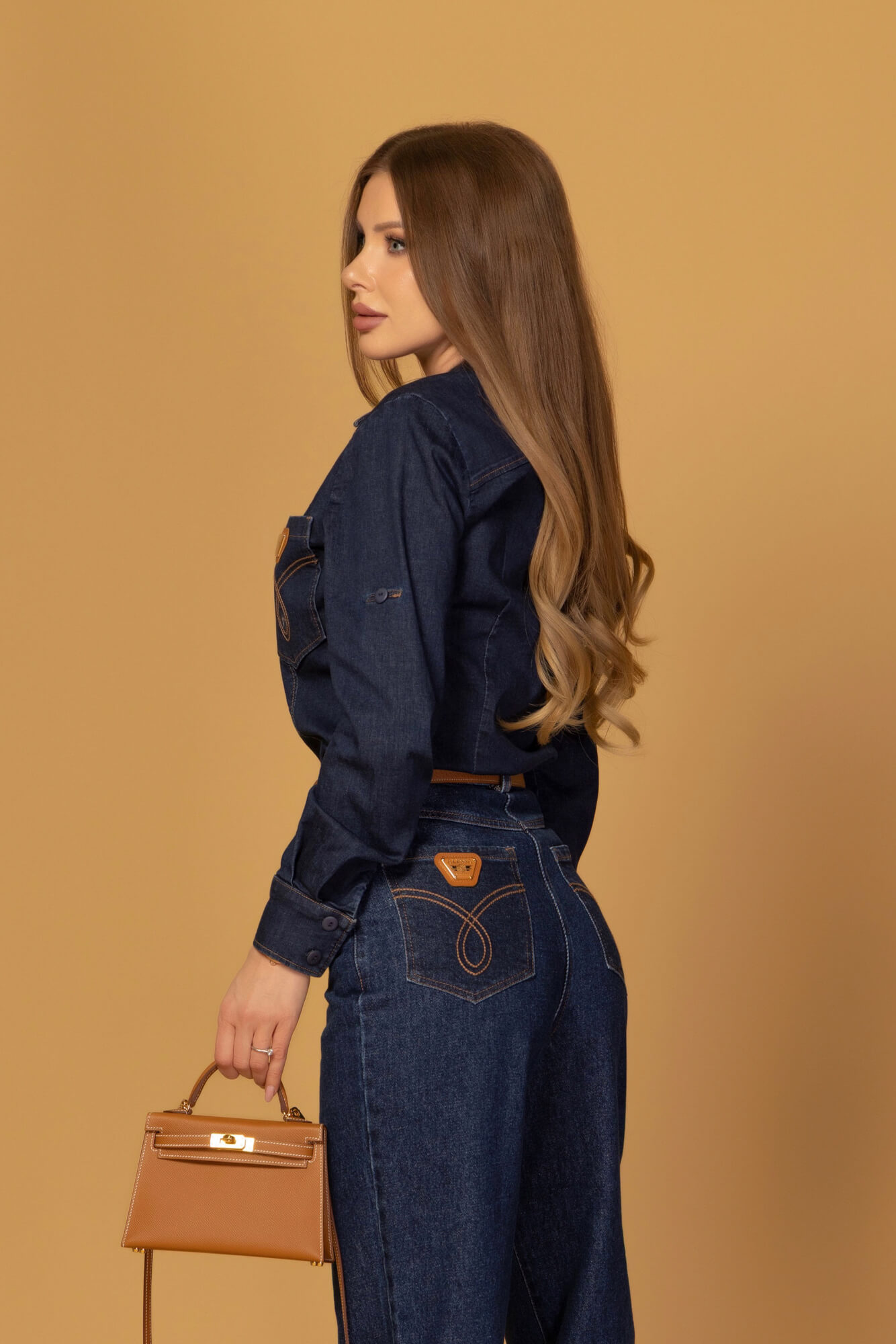 Denim Society Πουκάμισο Από Ντένιμ - Dark Blue - Εικόνα 16