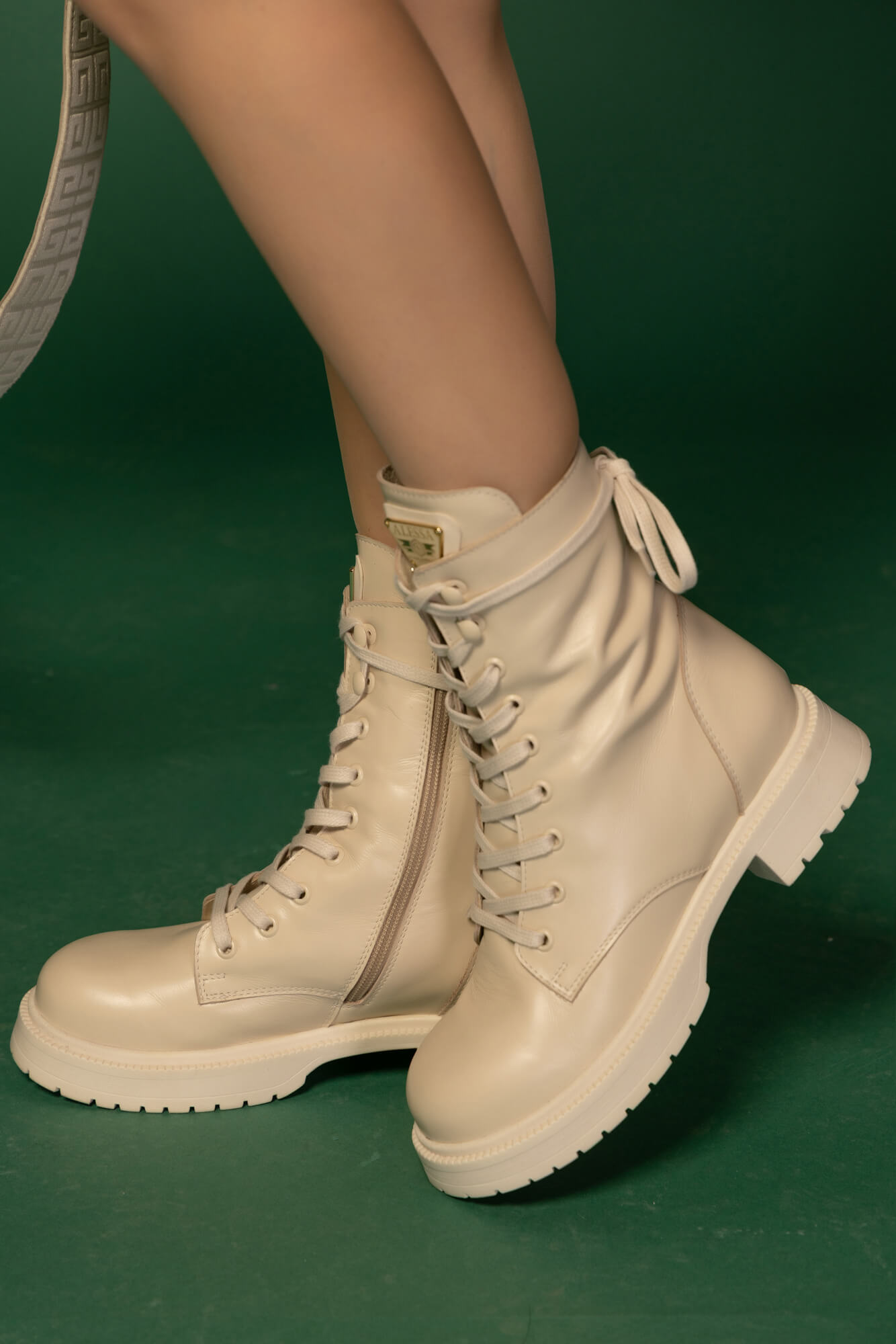 Icon Luxe Μποτάκια - Soft Beige - Εικόνα 6