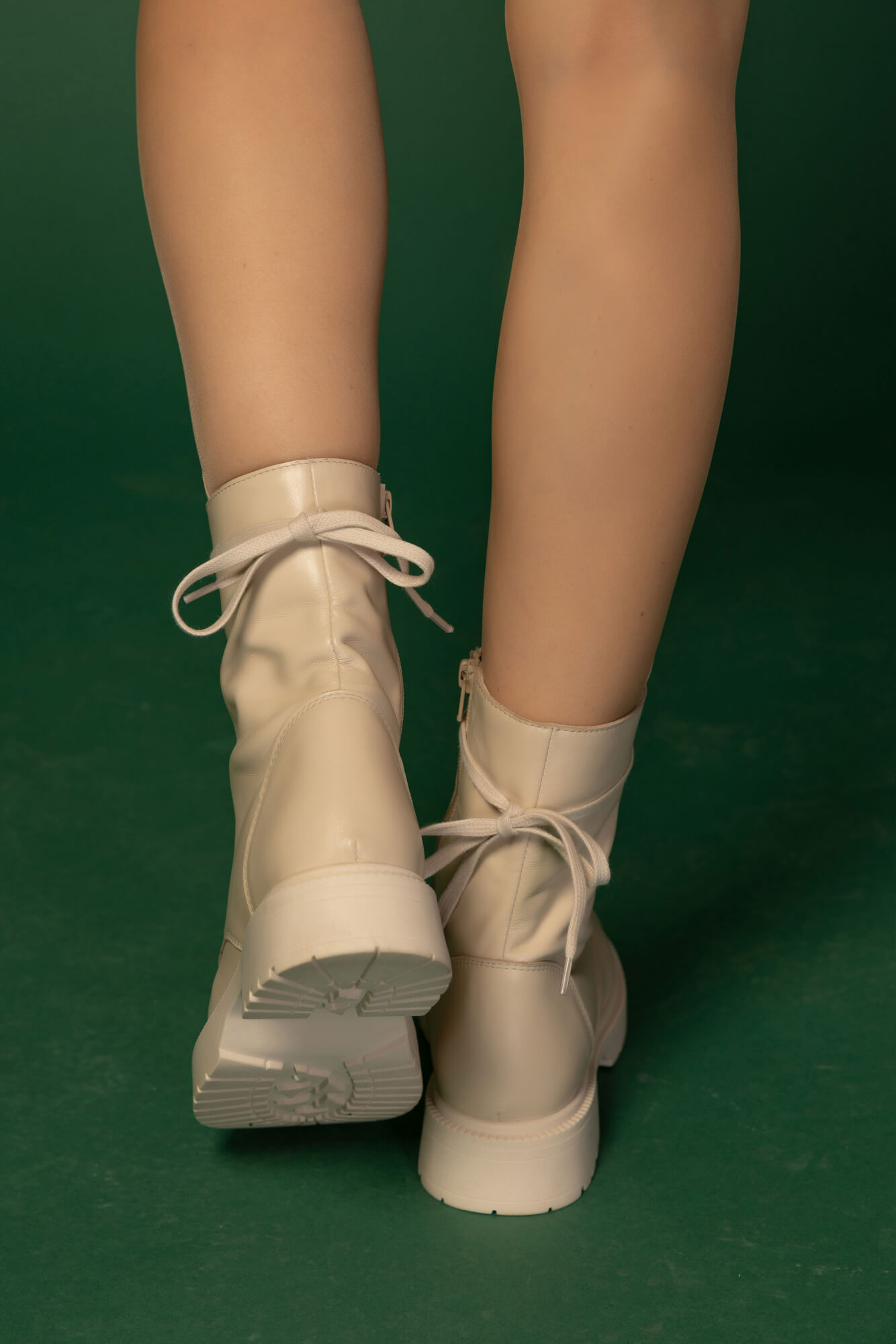 Icon Luxe Μποτάκια - Soft Beige - Εικόνα 7